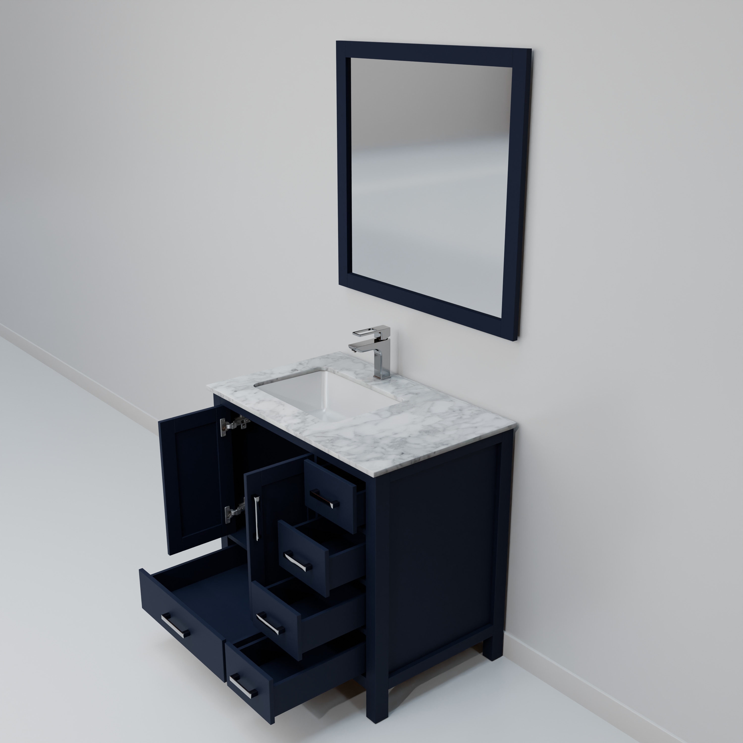 Lexora LJ342236SEDSM34FL Bath-Vanity-Combo - View #6