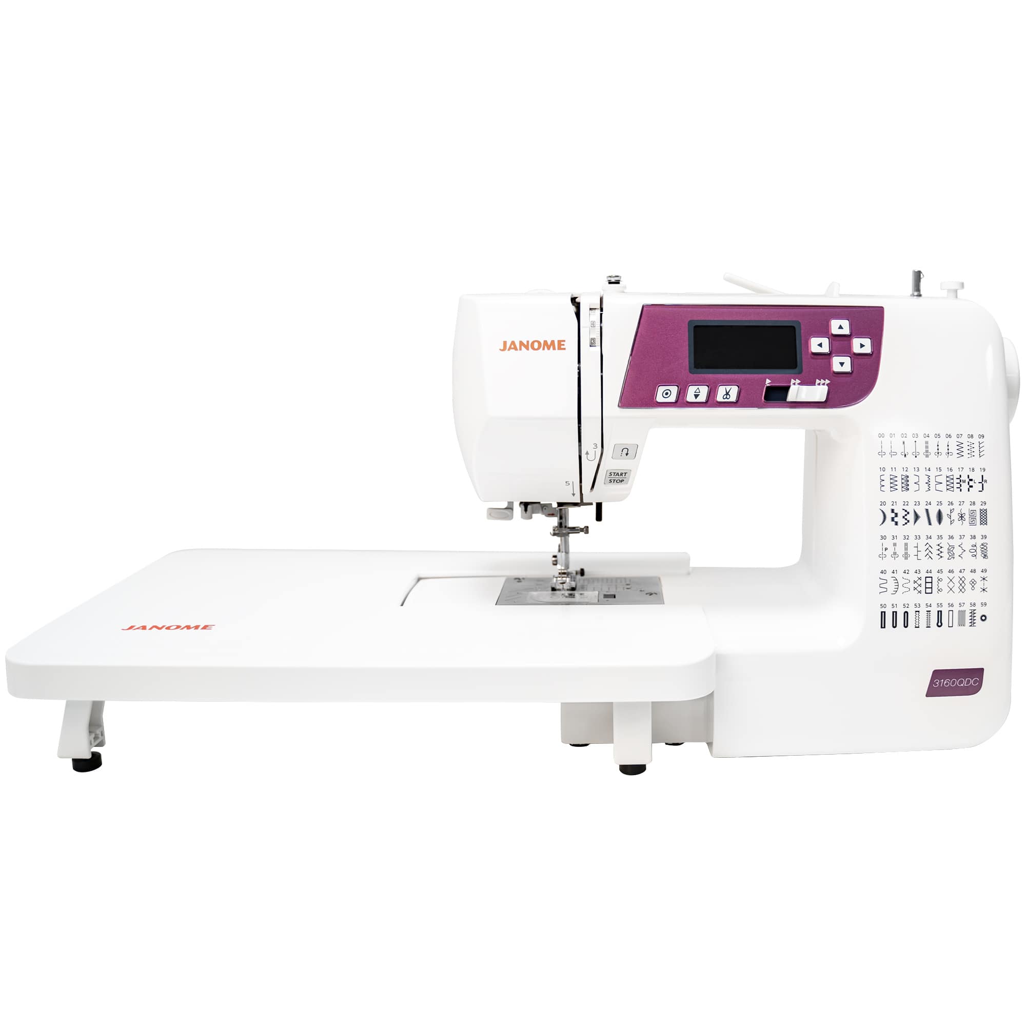 Janome 3160QDC-G Sewing-Machines-Accessories - View #3