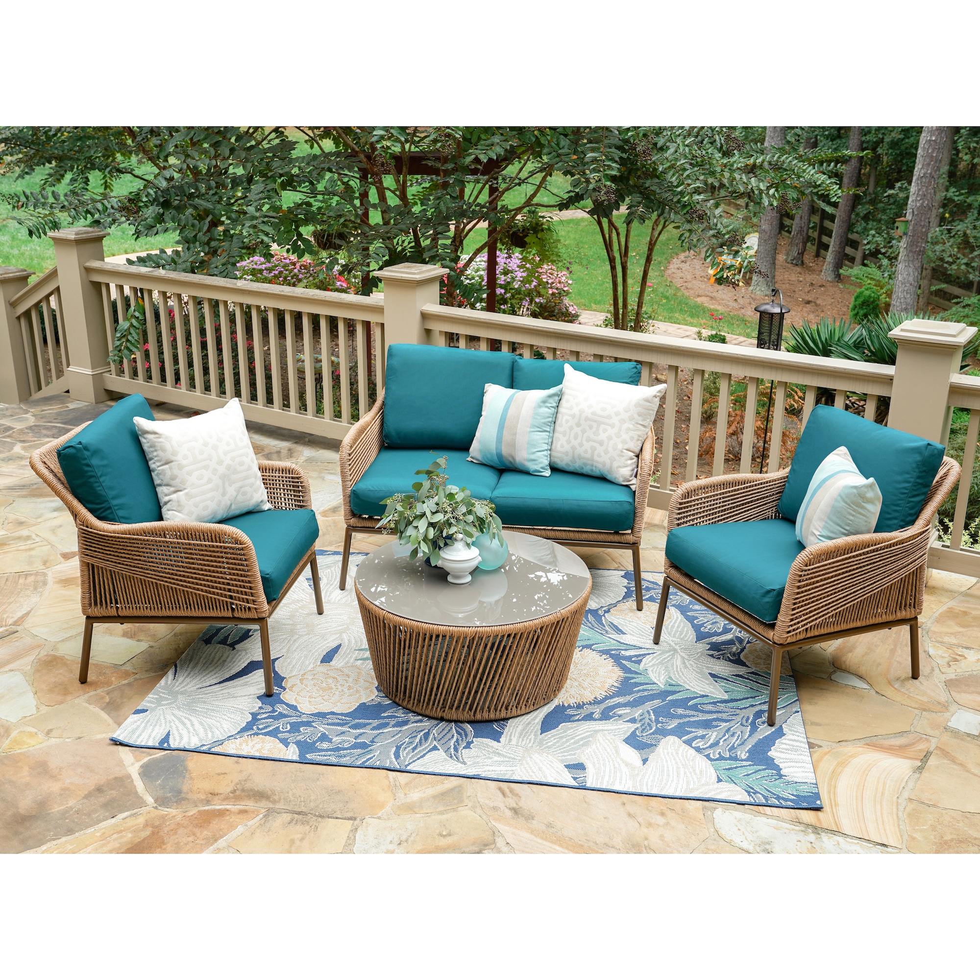 Leisure Made 199625-PEA Patio-Conversation-Sets - View #6