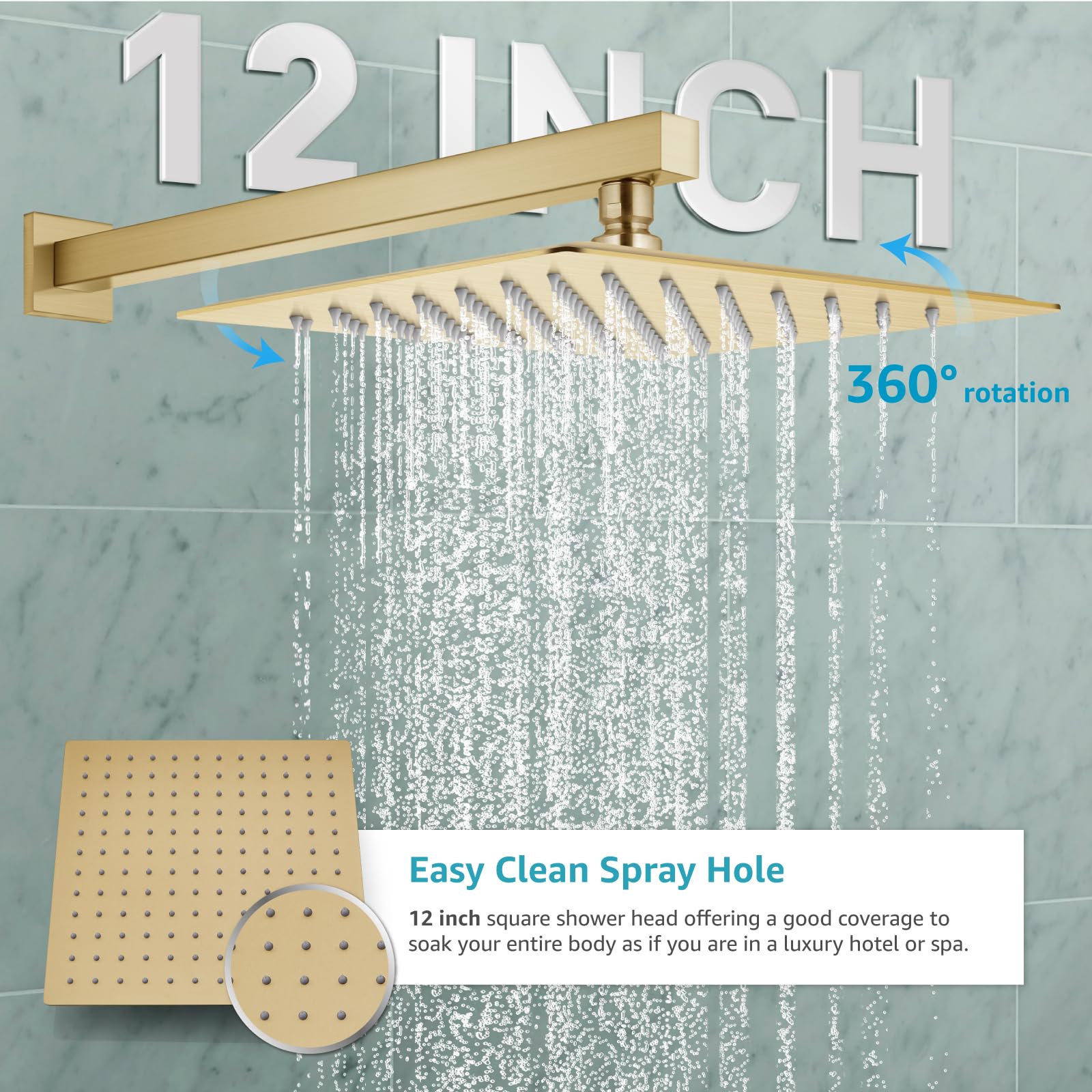 Lovav 5749848223244 Fixed-Showerhead - View #3