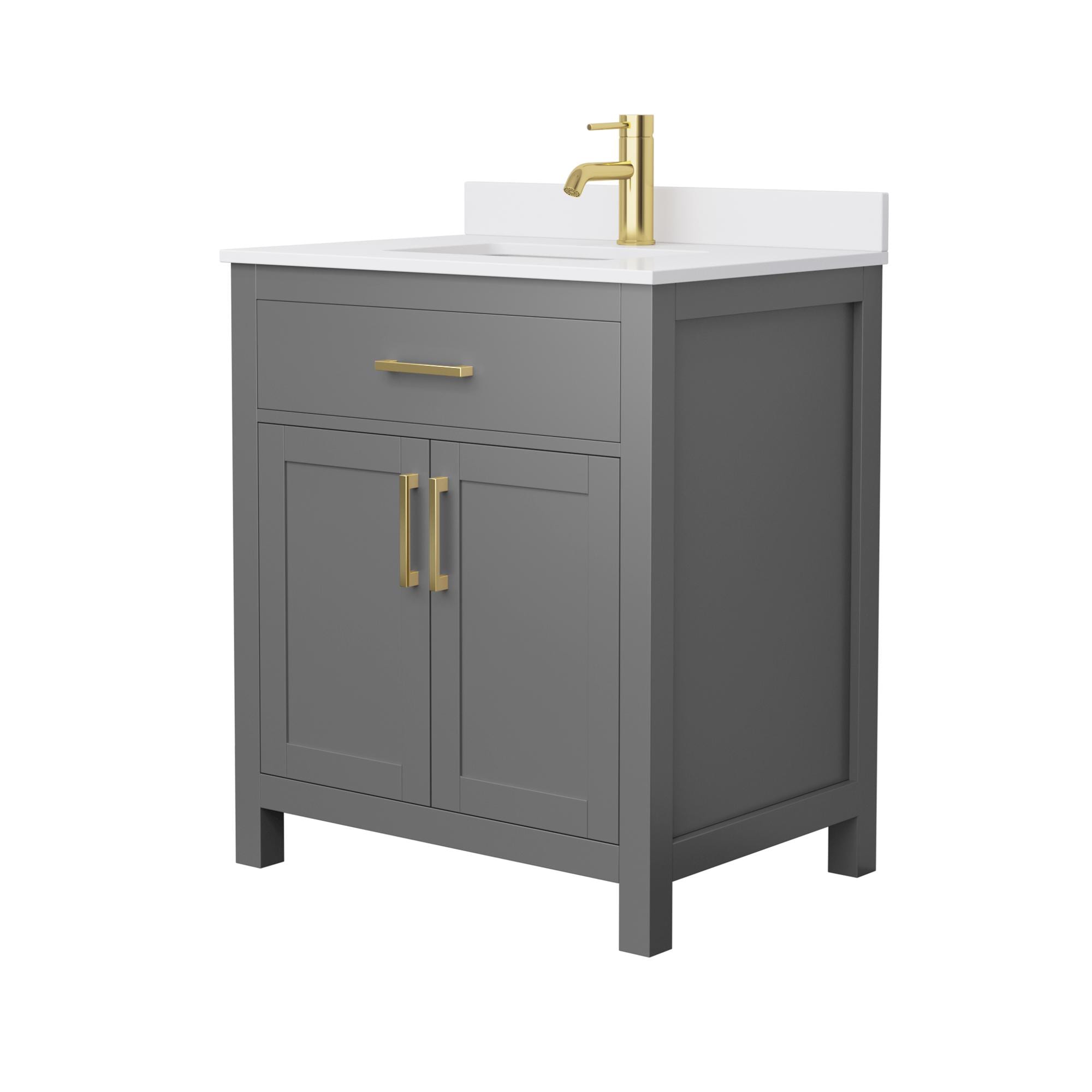 Wyndham Collection WCG242430SGGWCUNSMXX Bath-Vanity-Combo - View #2