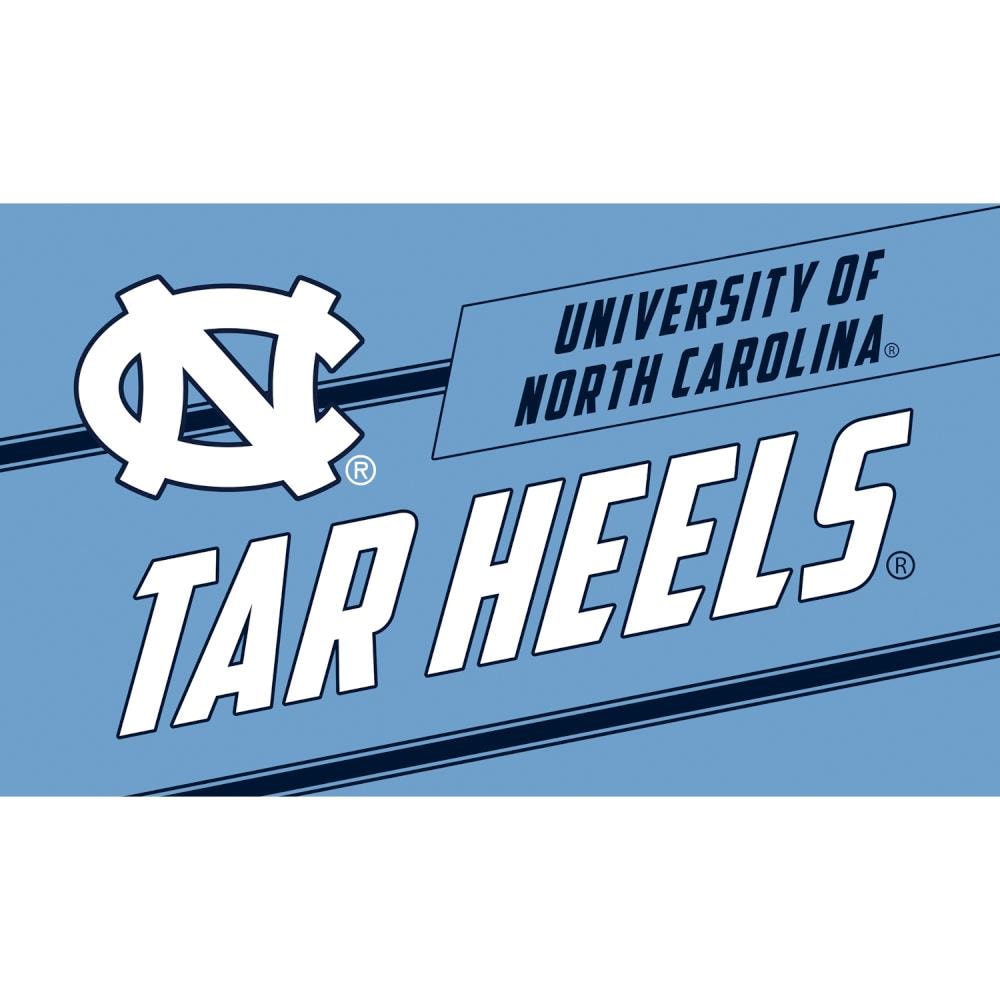 Team Sports America 2RMP951 North Carolina Tar Heels 2-ft x 3-ft Multi Coir Rectangular Outdoor Decorative Sports Door mat