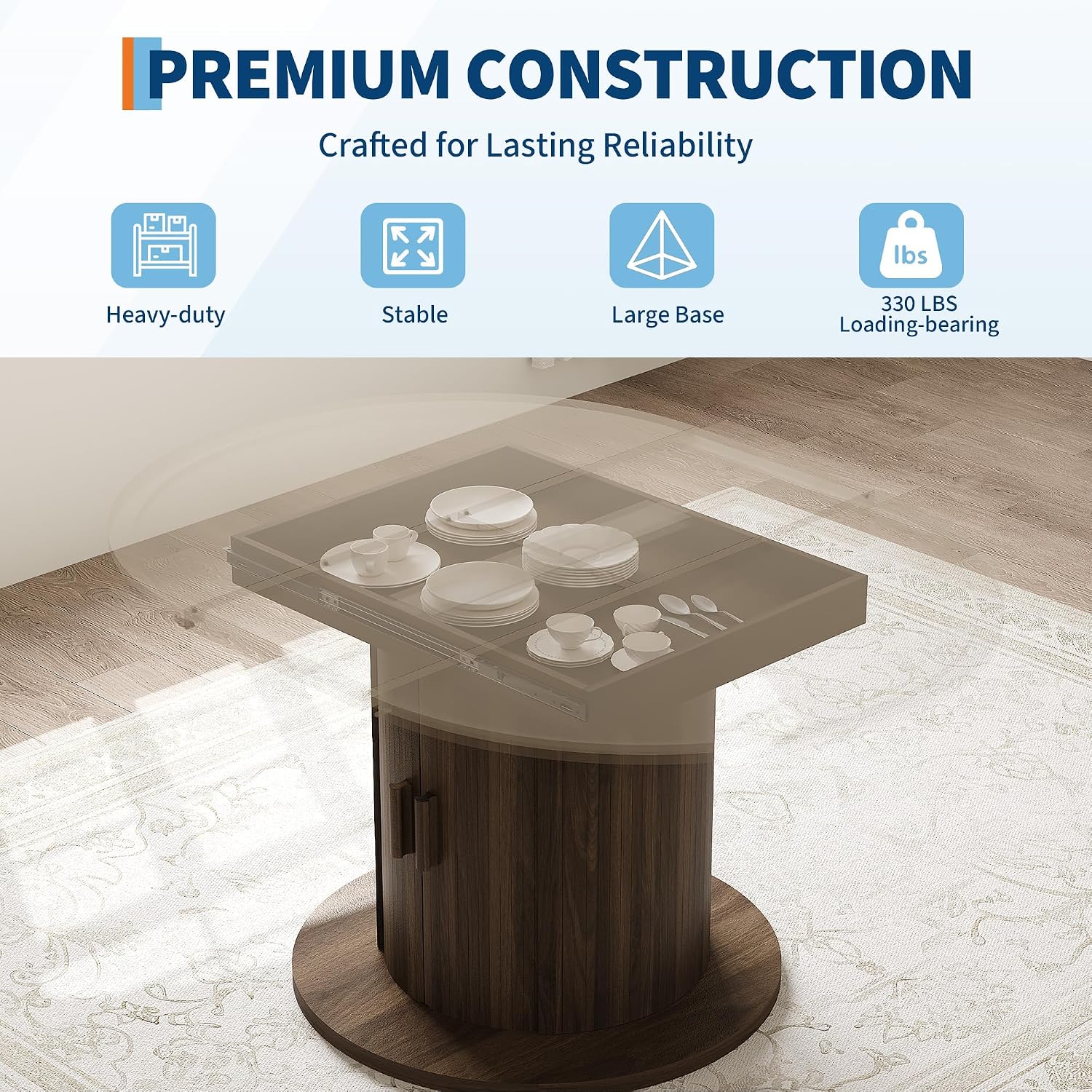 GAOMON CNAPDOOXJAQ0BBF Dining-Tables - View #6