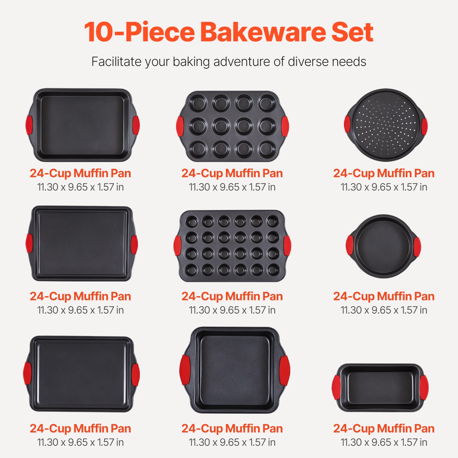 VEVOR SCTGKPTZ10JH06626V0 bakeware - View #2