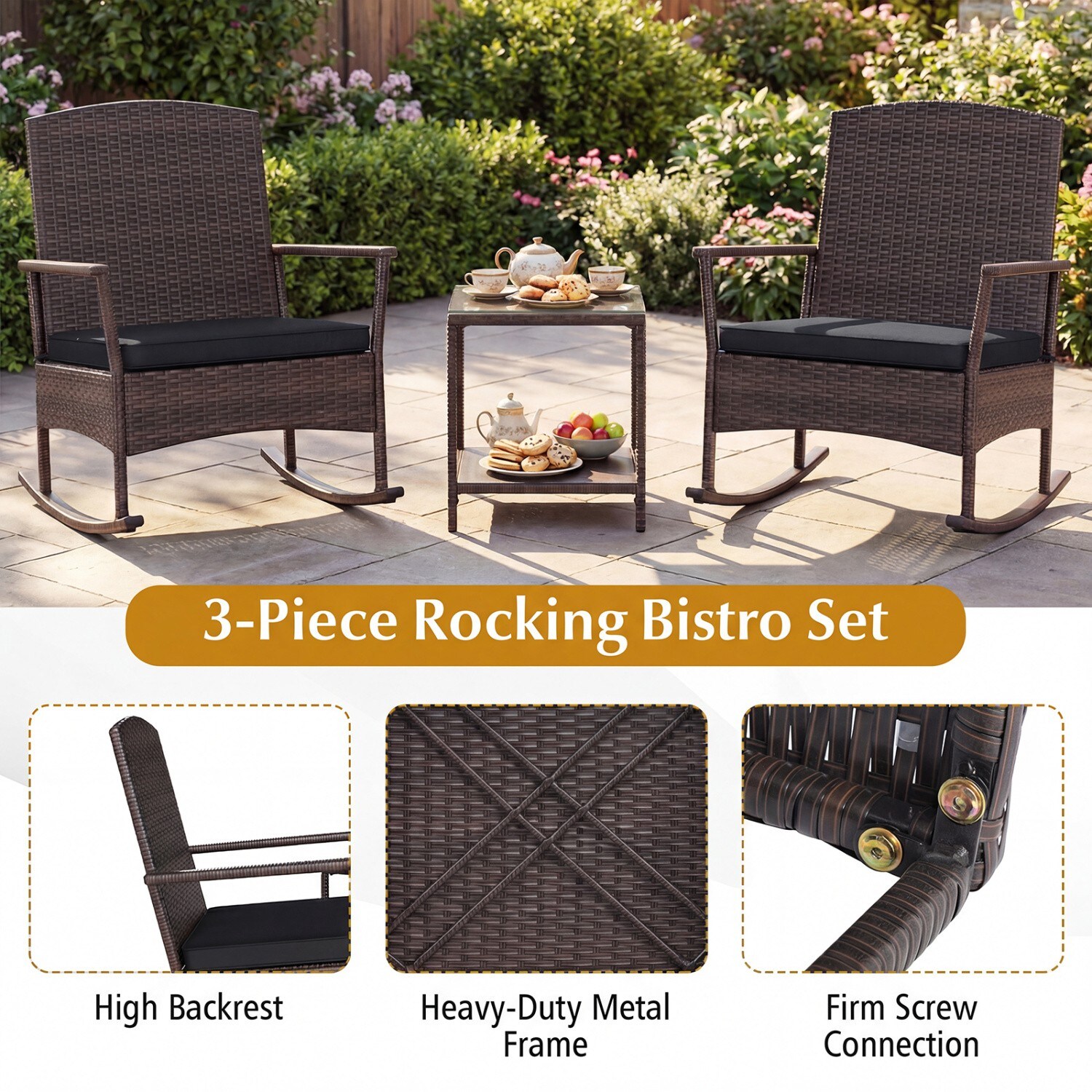 Poinic CWJ71631DK Patio-Conversation-Sets - View #2