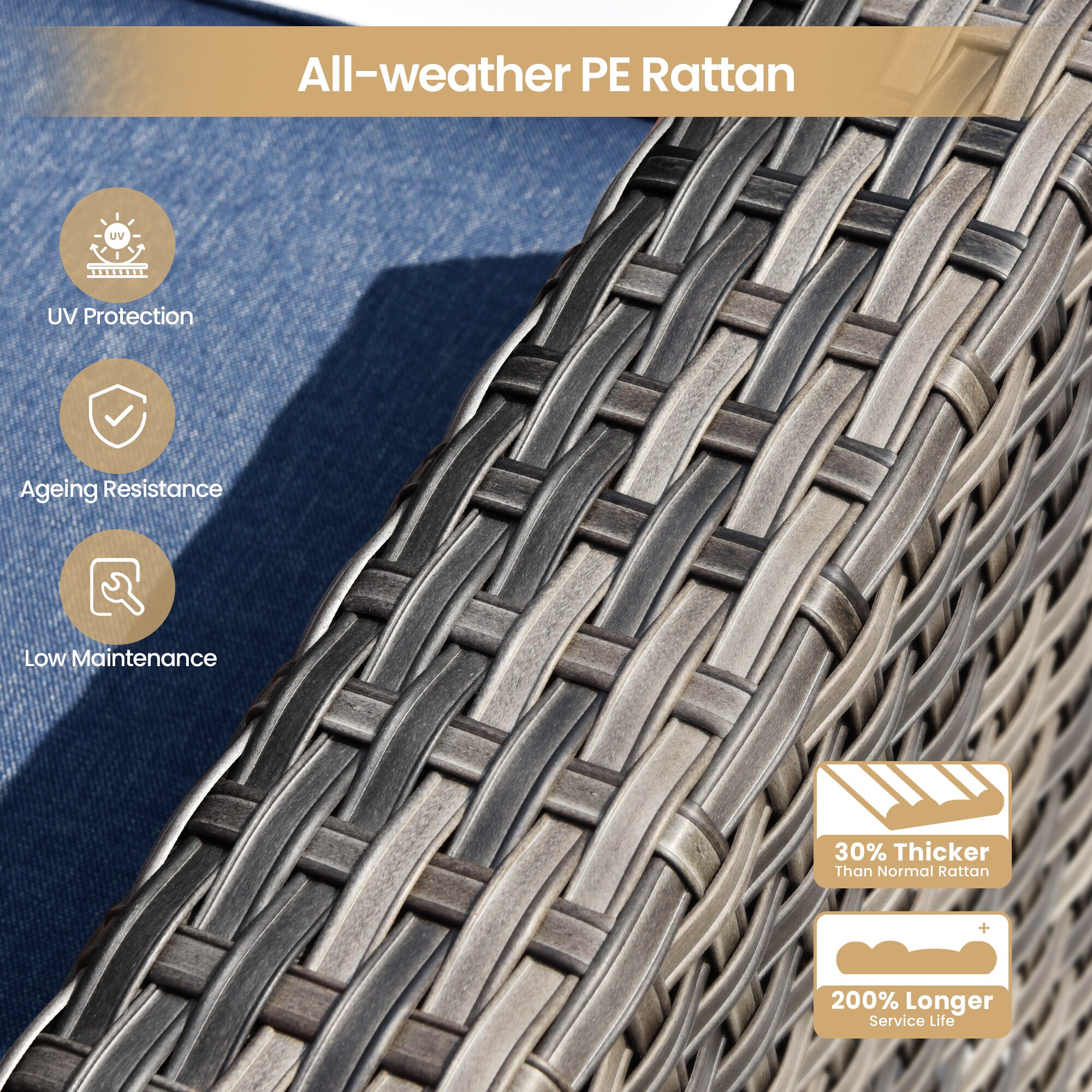 Pouuin SCFPGRSHOP300-10 Patio-Sofas-Daybeds - View #3