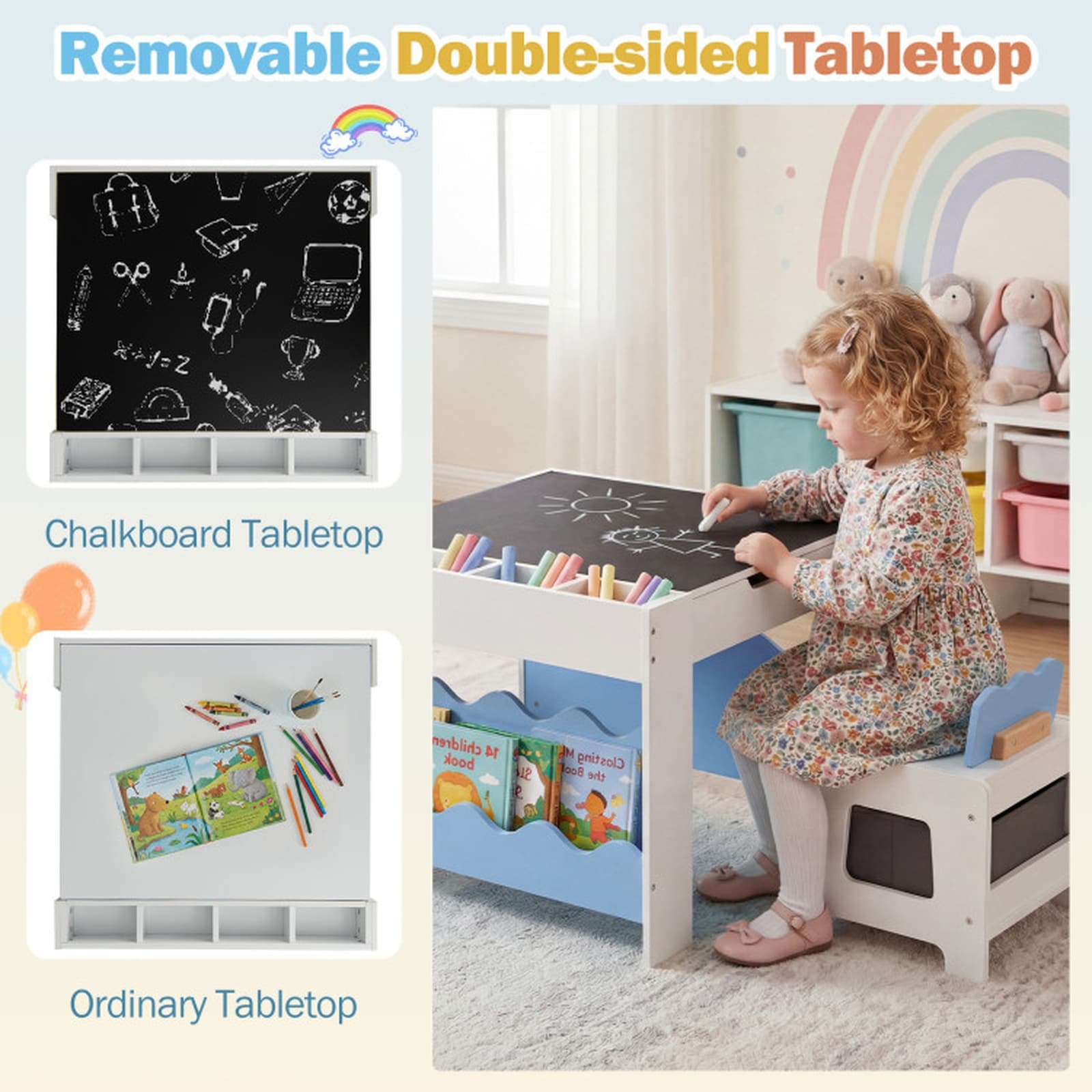 SUGIFT LW038SUGHY963 Kids-Play-Tables - View #5