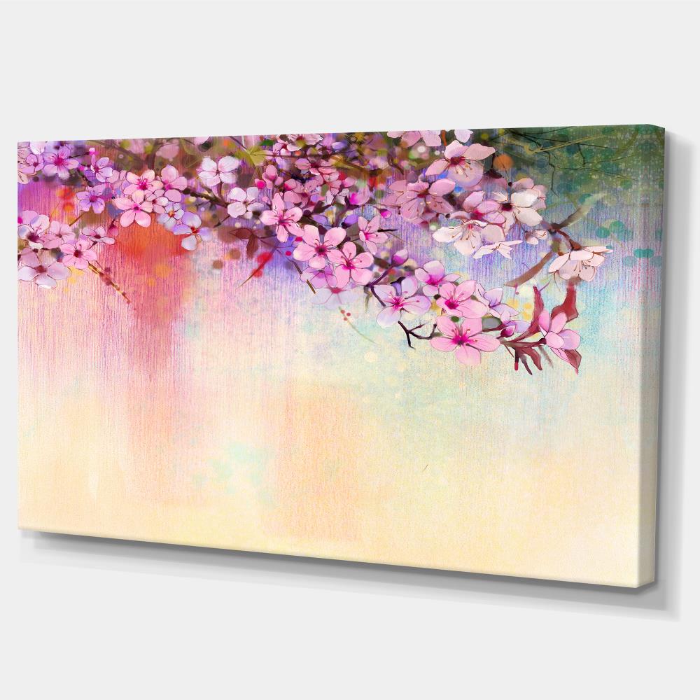 Designart 28-in H x 60-in W Landscape Print on Canvas in the Wall Art ...