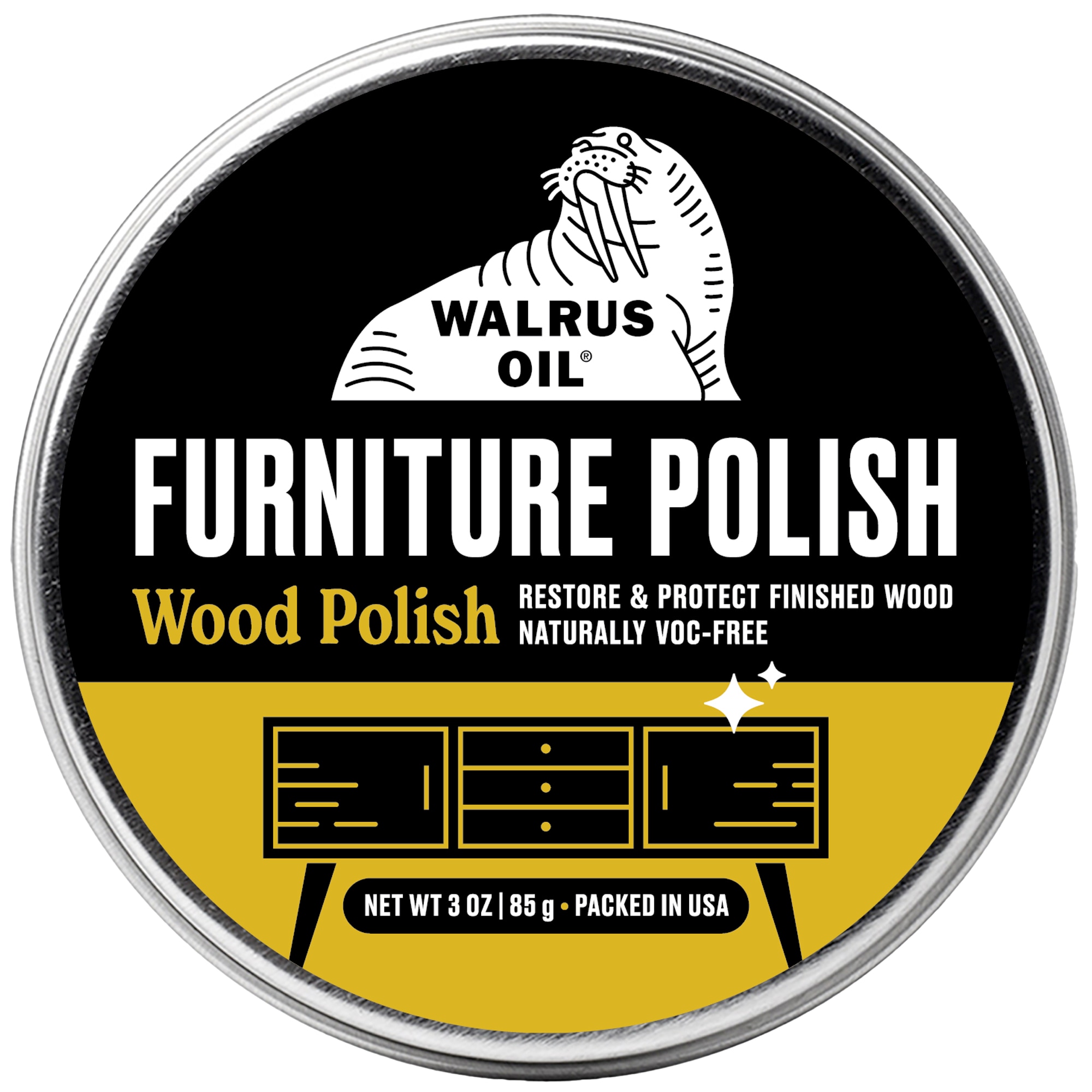 WALRUS OIL 3oz Clear Food-Grade Interior Rejuvenating oil ( 3-oz )