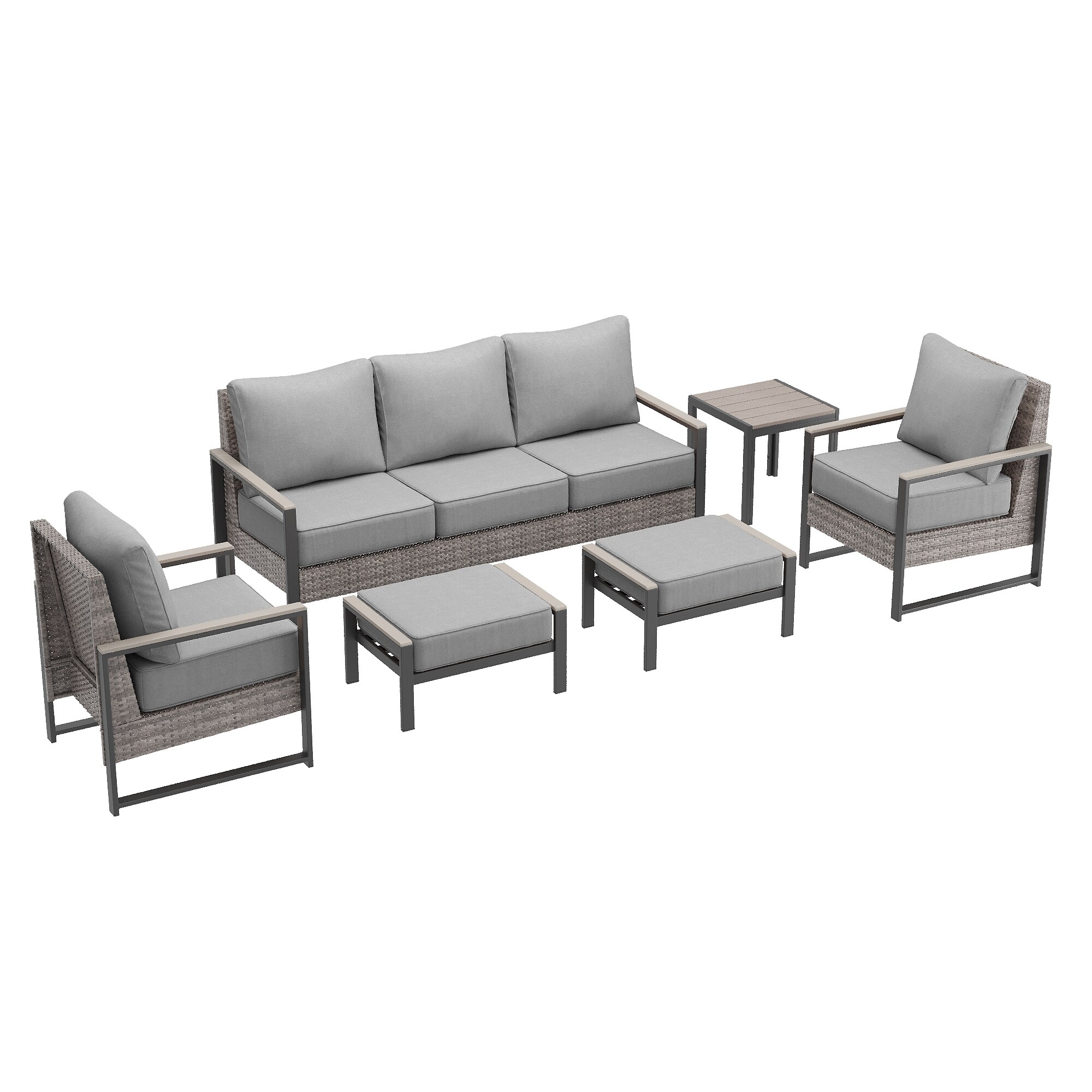 ACEGOSES LW-148HGY-T7 Patio-Conversation-Sets - View #2
