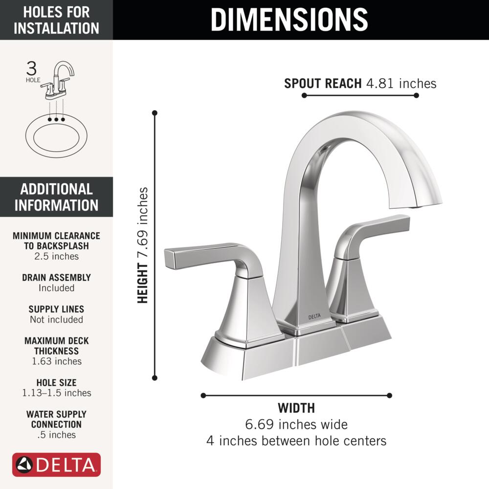 Delta 25854LF Lavatory-Faucets - View #4