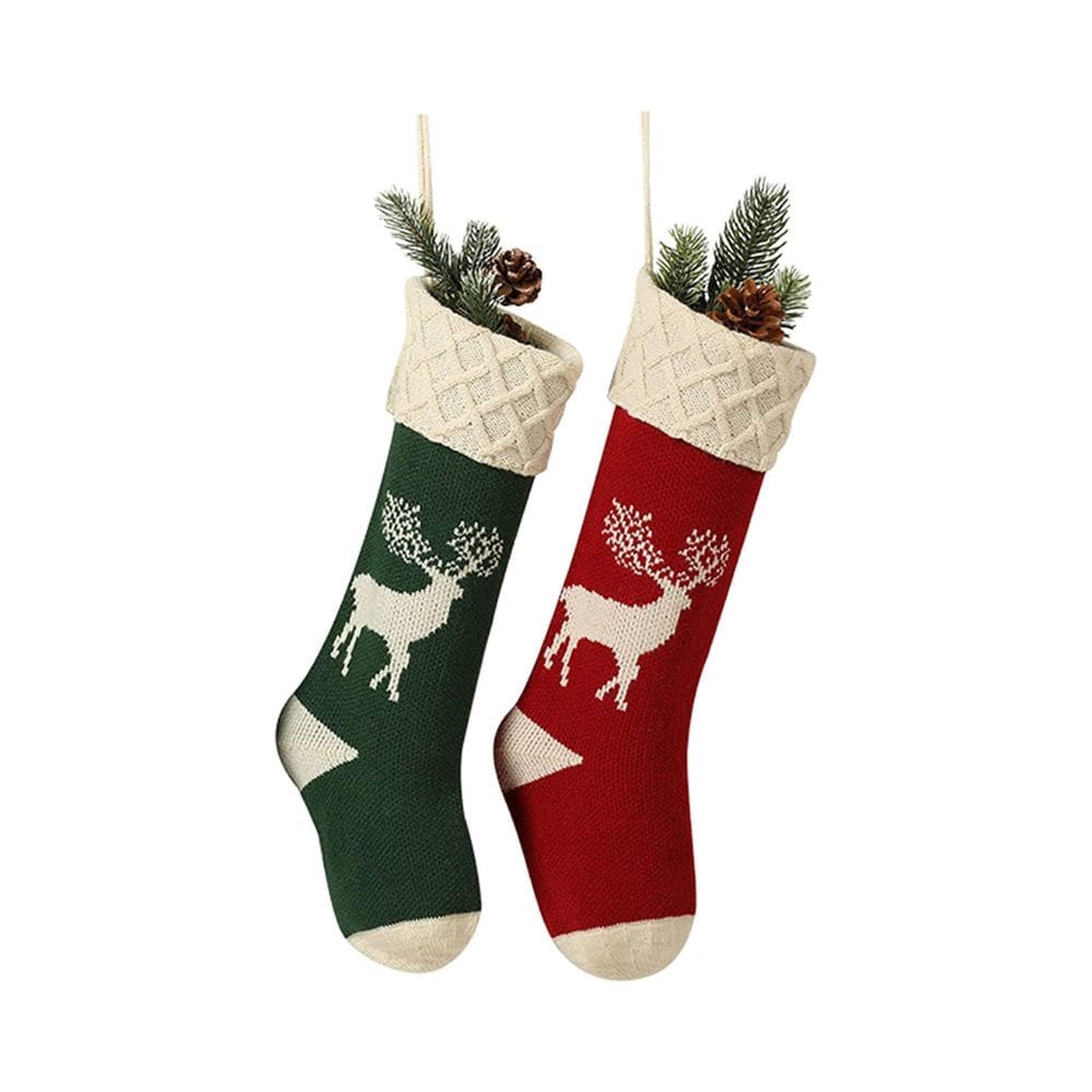 Casual Home 2 Pack Big Size Christmas Stockings