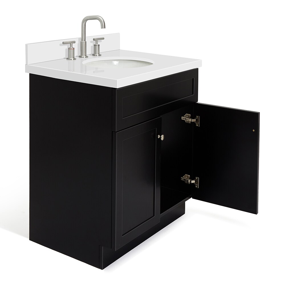 ARIEL F031SWQOVOBLK Bath-Vanity-Combo - View #5