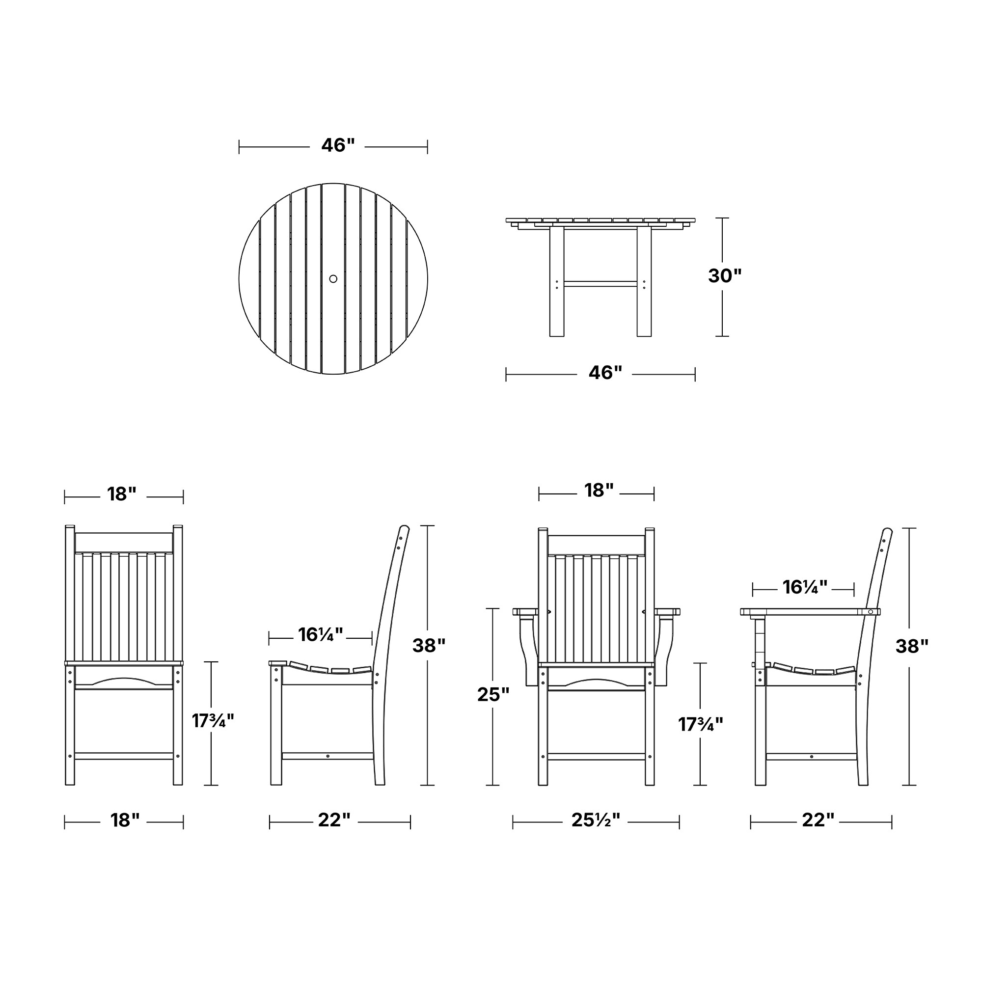 Wildridge LCC-283-DG Patio-Dining-Sets - View #7
