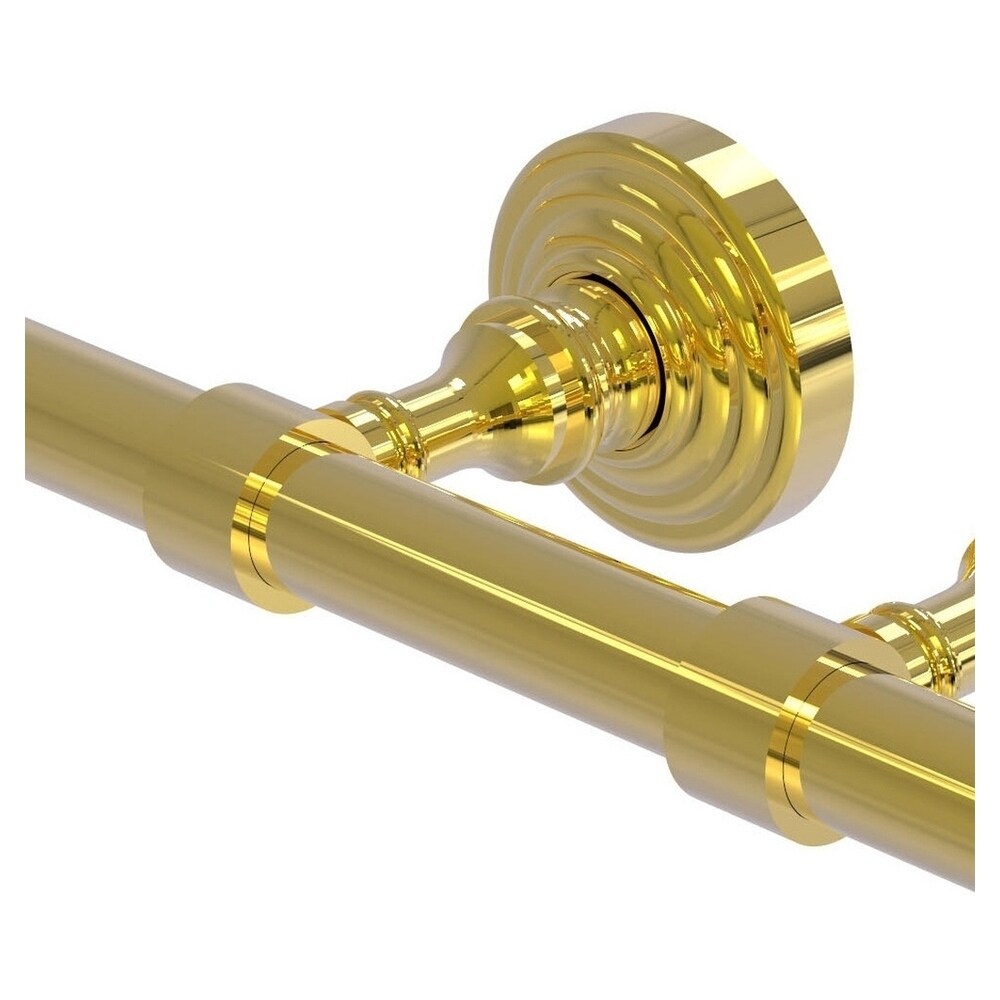 Allied Brass Prestige Regal Polished Brass Wall Mount Double Post