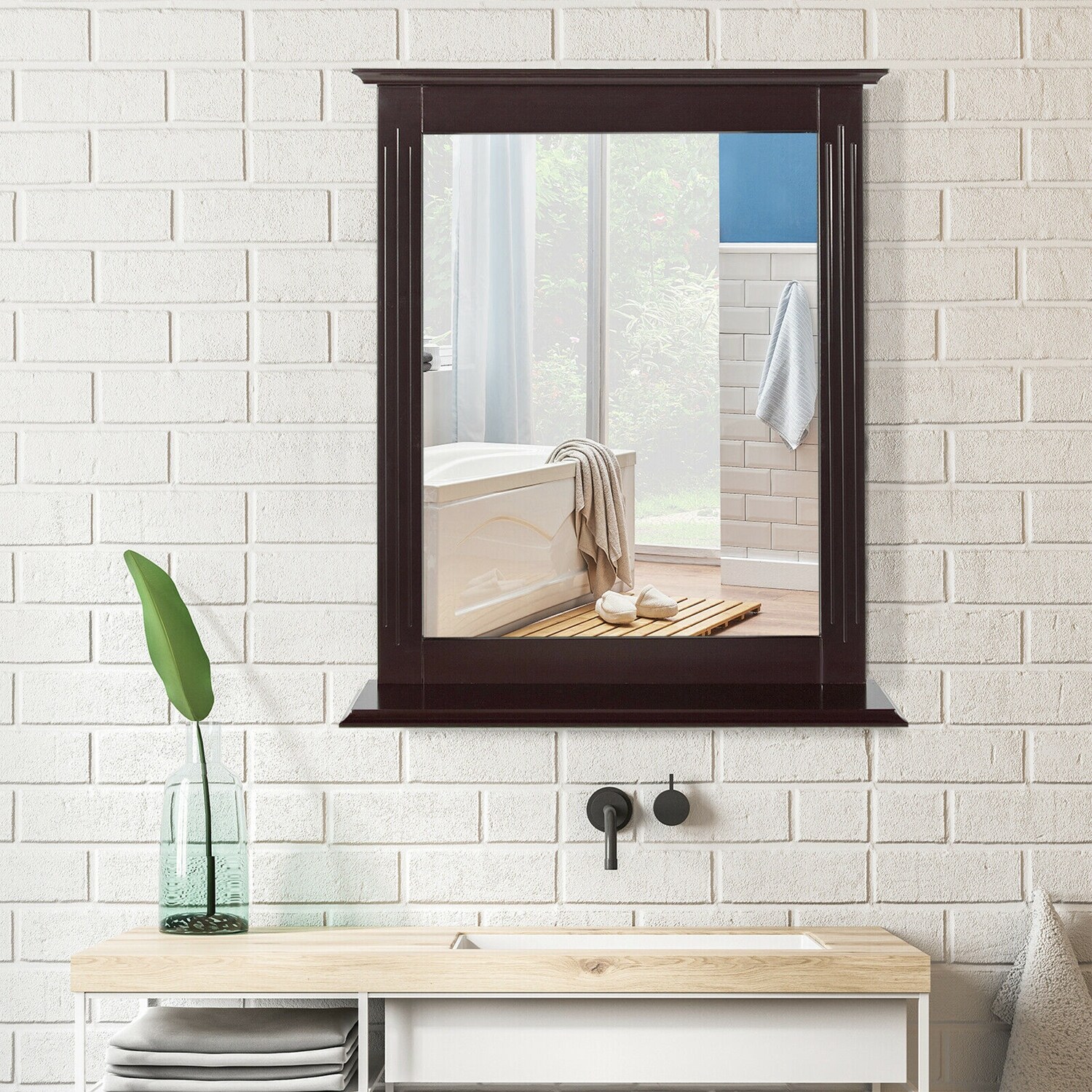 Forclover HYFC-BA553CF Framed-Bath-Mirrors - View #3