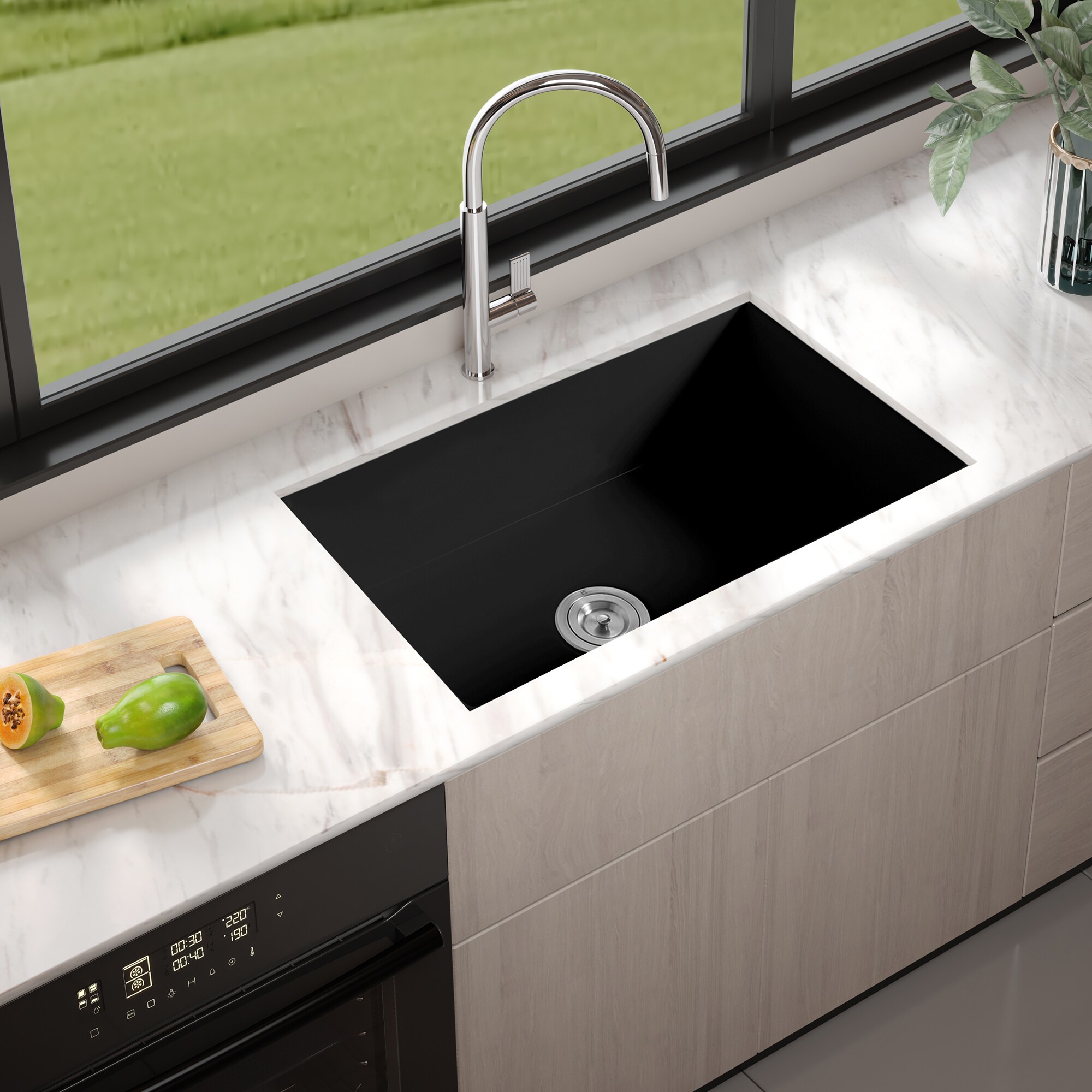 AKDY LWKS816B Kitchen-Sinks - View #2