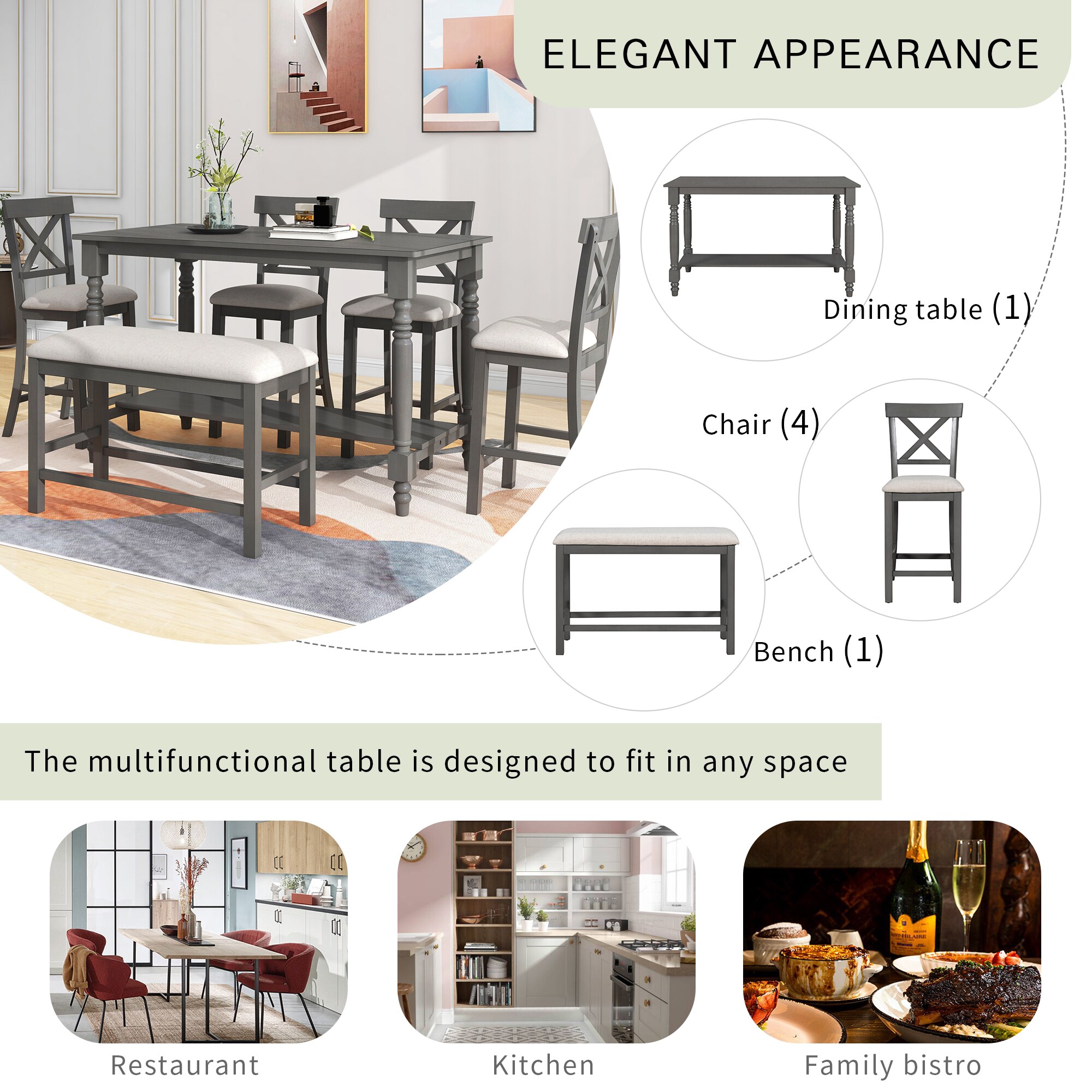 Siavonce XH64AAE Dining-Sets - View #3