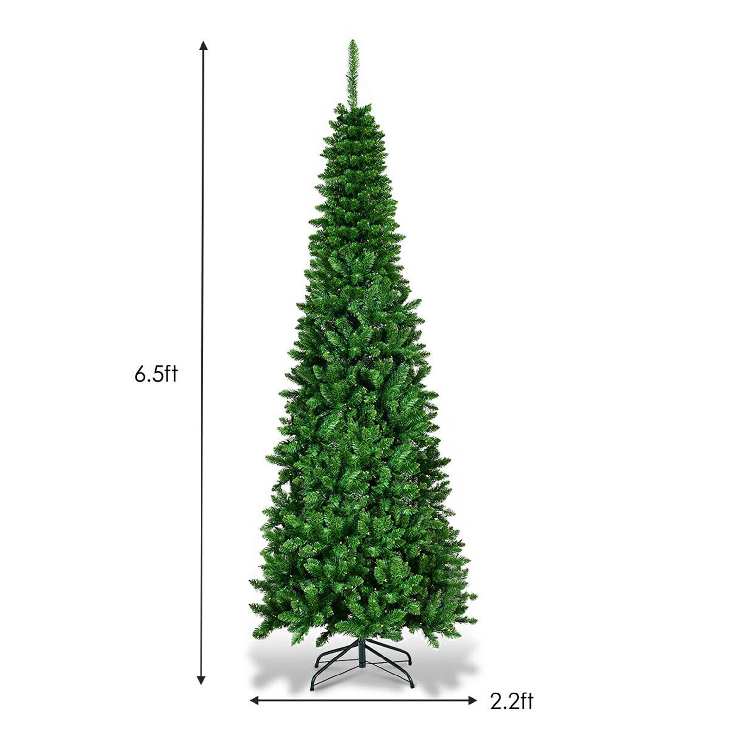 WELLFOR HYJ22071 Artificial-Christmas-Trees - View #8