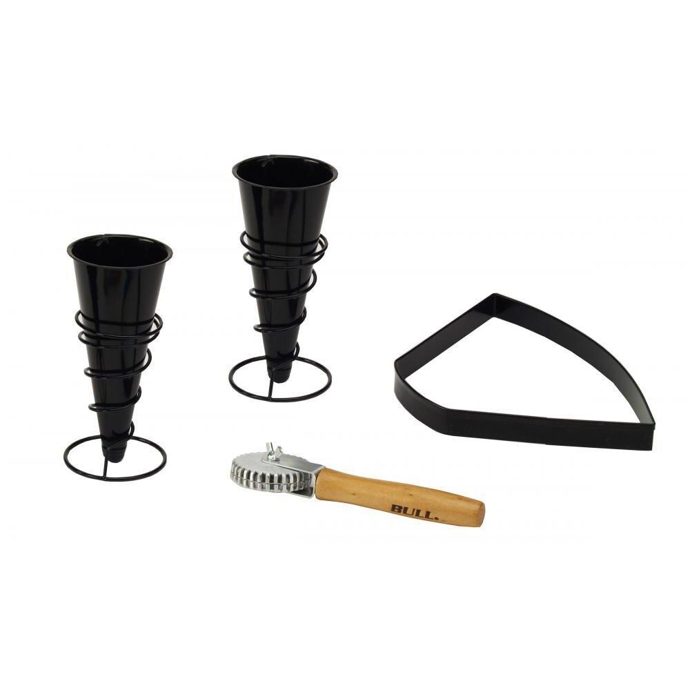 Bull 130101 Silver Pizza Cone Set