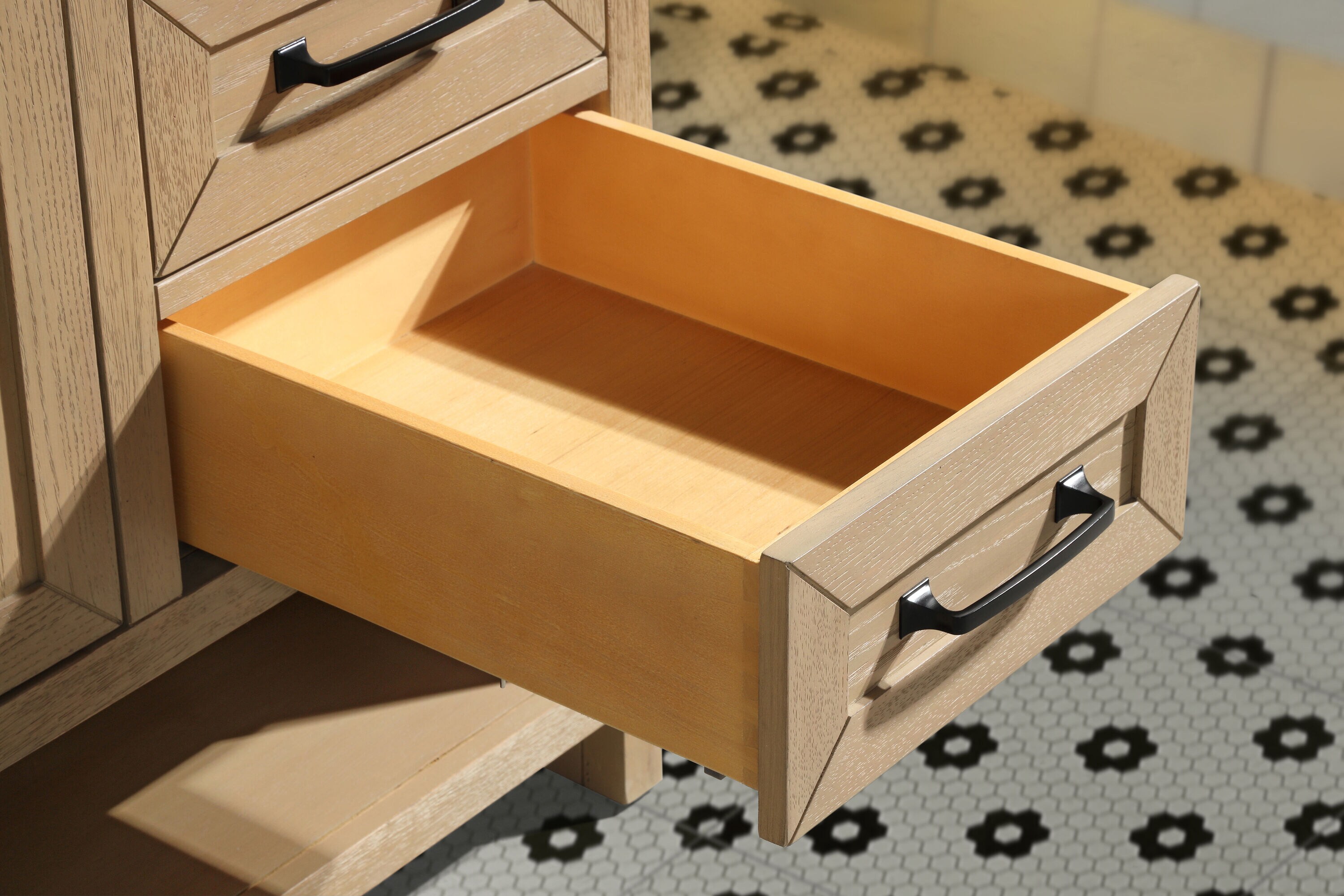 Ari Kitchen & Bath AKB-VENICE-42-OAKGRA Bath-Vanity-Combo - View #9