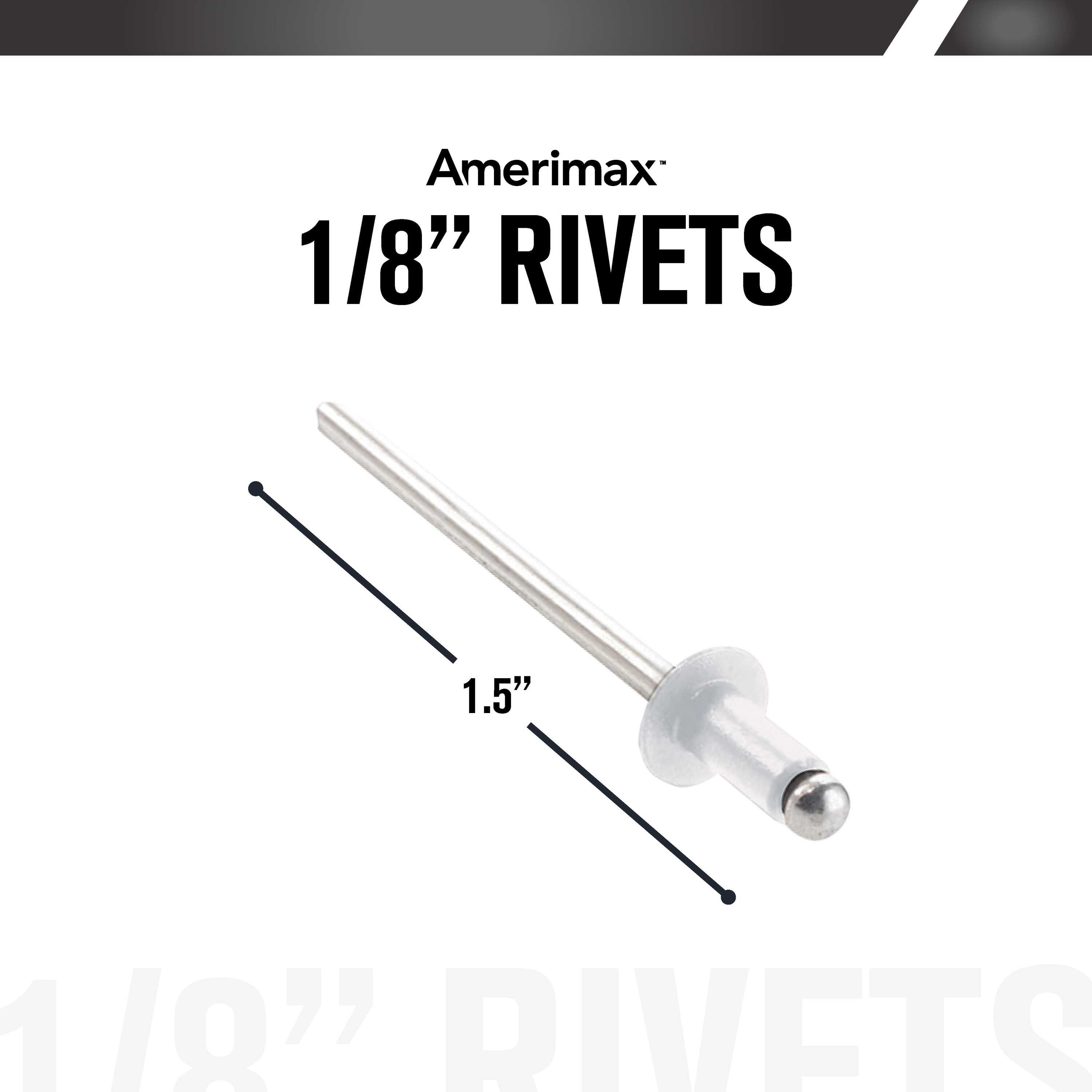 Amerimax 84025HP rivets - View #3