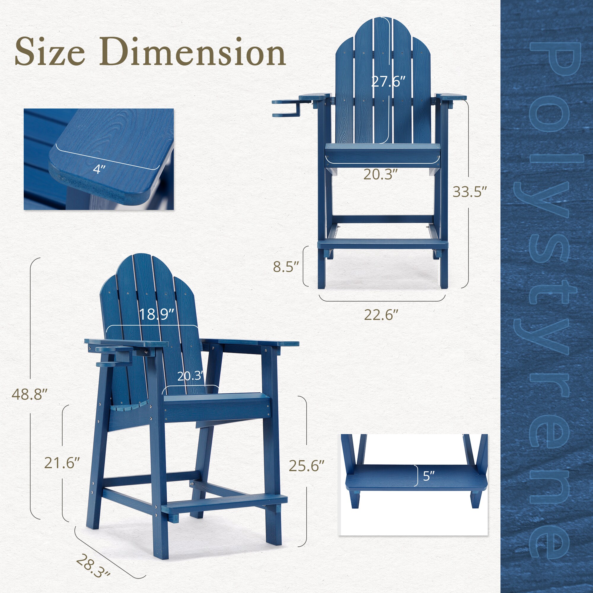Yurevna LD-BL-2 Patio-Chairs - View #6
