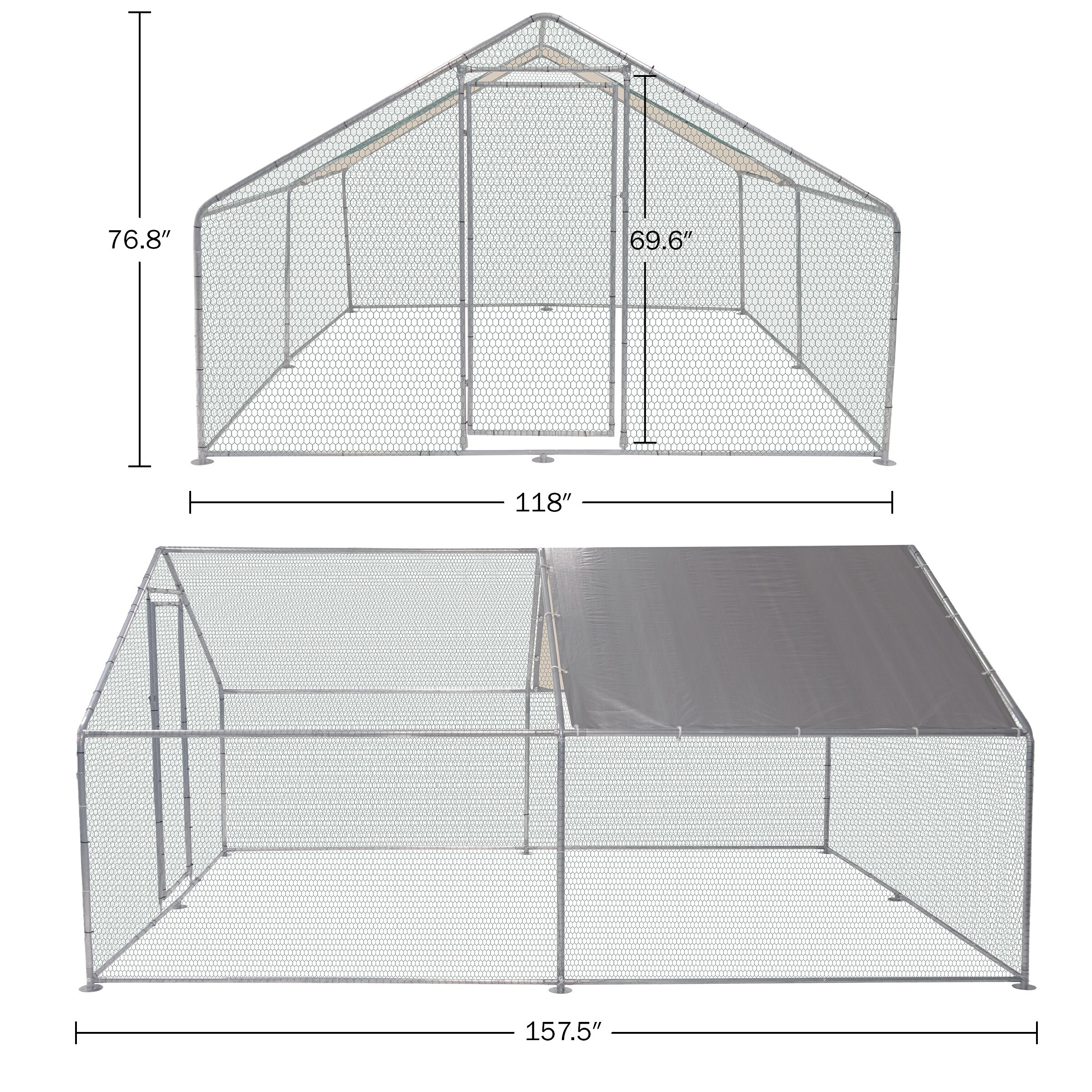 Pure Garden 50-LG1410 Chicken-Coops-Rabbit-Hutches - View #16