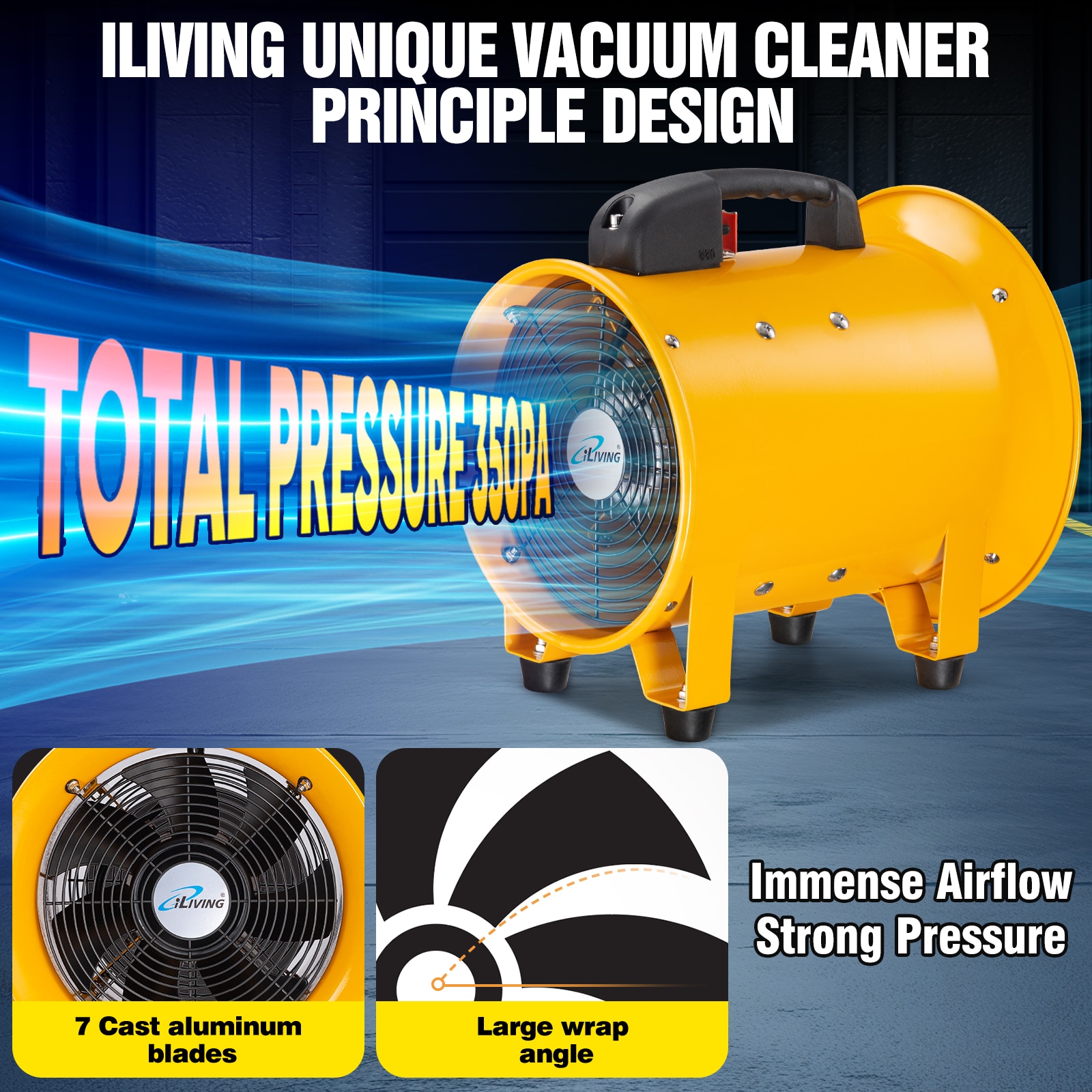 iLIVING ILG8VF10 Blower-Fans - View #6