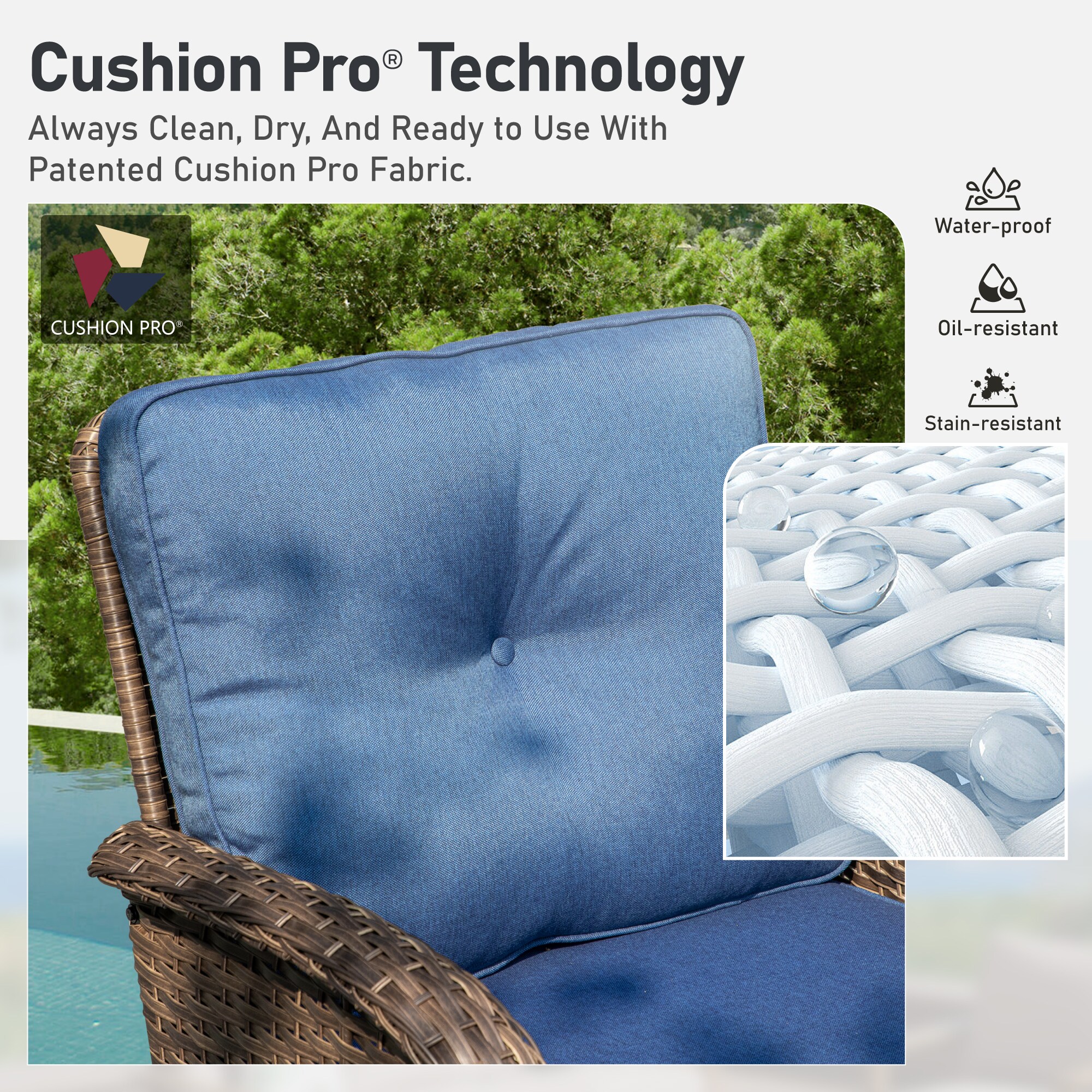 Sunshine Valley CR005-02-7-RD Patio-Conversation-Sets - View #7