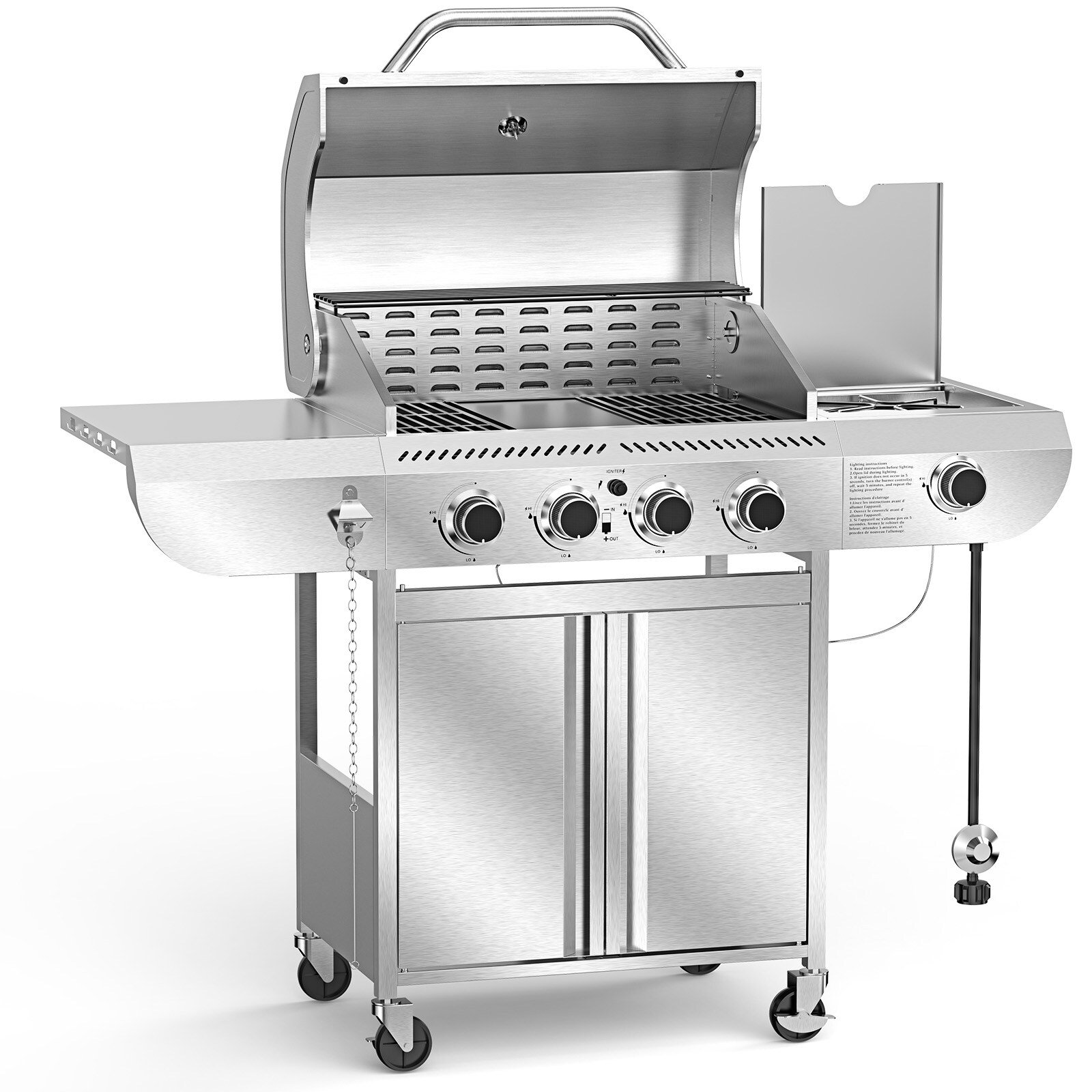 COWSAR LSG01GG41B Gas-Grill - View #8