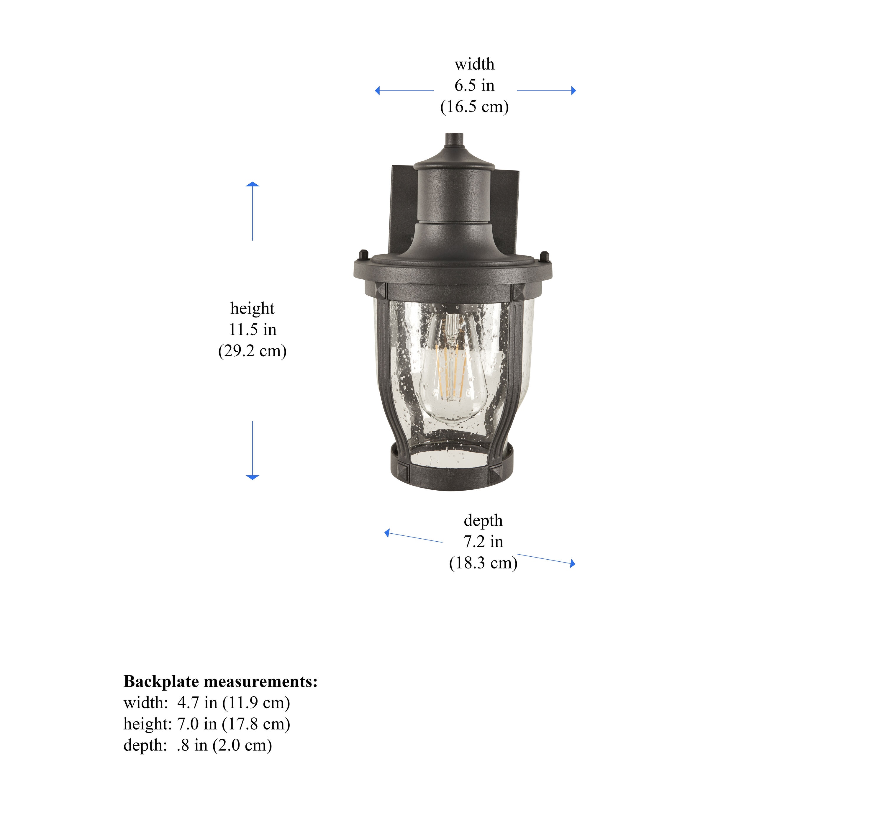 Bennett Lighting 22013640BLK Outdoor-Wall-Lighting - View #5