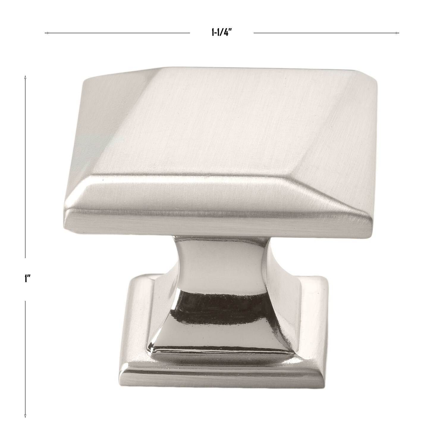 GlideRite Hardware 5865-SN-5 Cabinet-Pulls - View #4