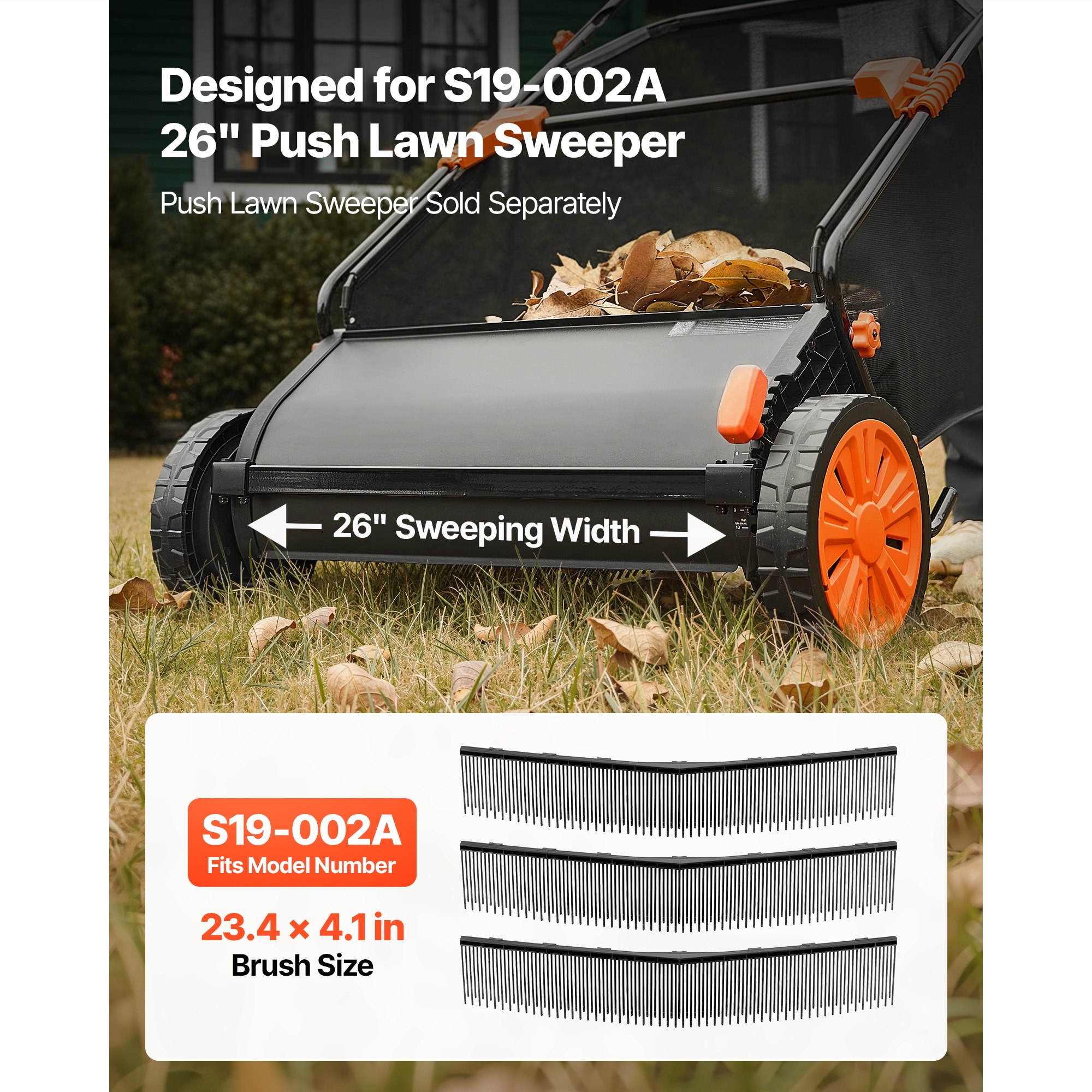 VEVOR SCSZPJTPS26I17530V0 lawnsweeper - View #2