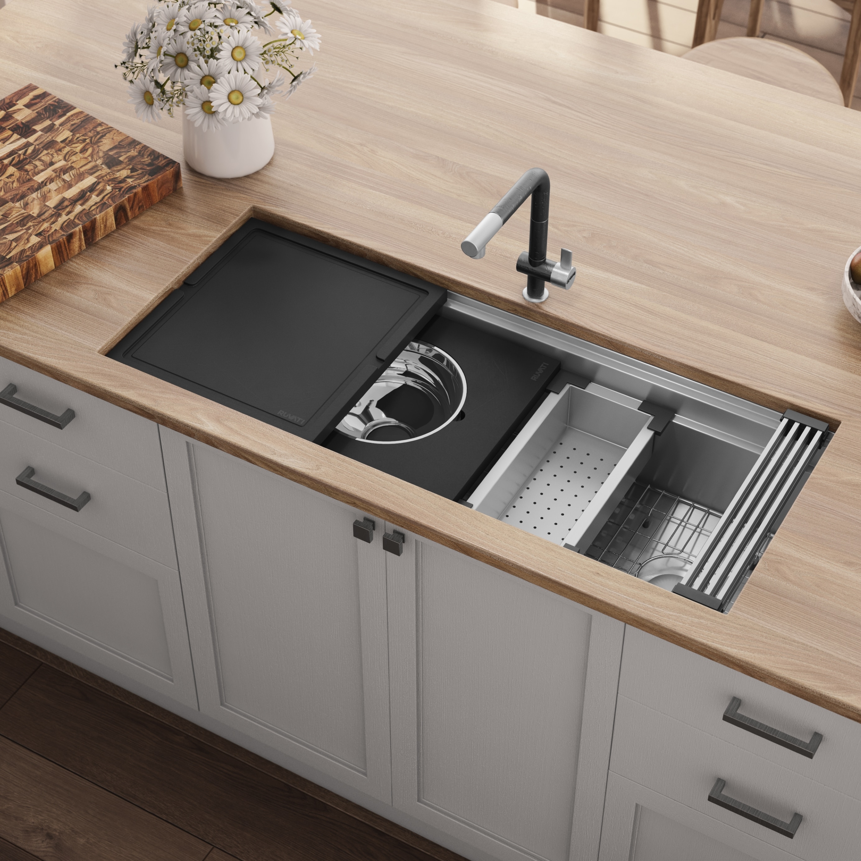 Ruvati RVA1244BWC Kitchen-Sink-Accessory-Kits - View #6