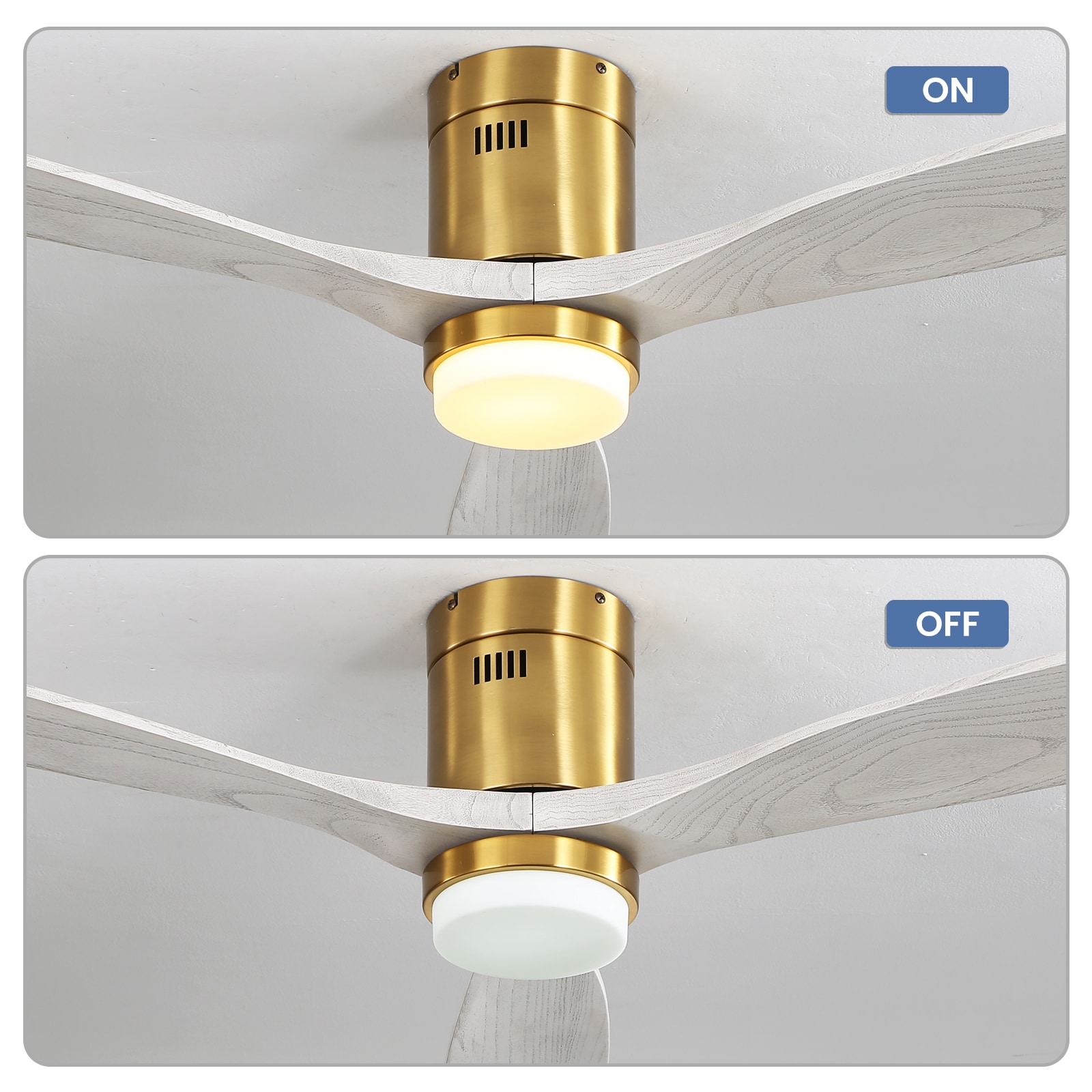 Sofucor LS-52144-BG-DC-SX-W Ceiling-Fans - View #3