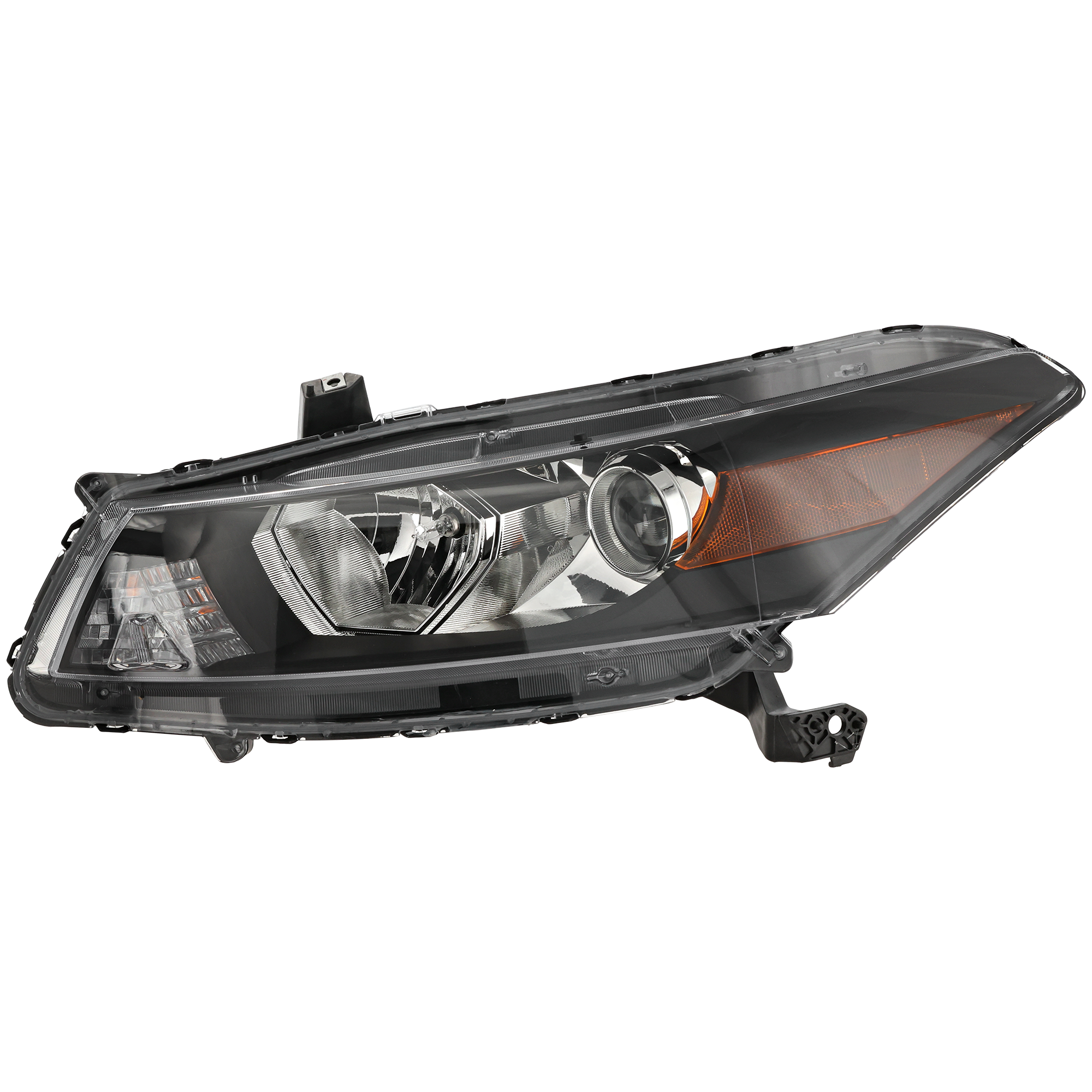 Garage-Pro JCWREPH100308GP Headlight Compatible with Honda Accord 2008-2012 Lh Assembly Halogen Raised Contour Turn Signal Coupe