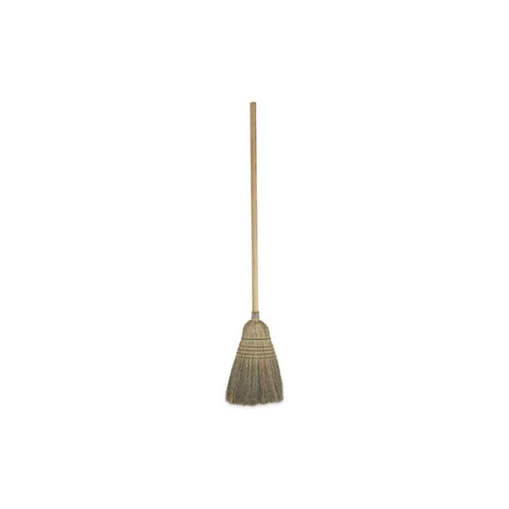 Boardwalk Warehouse Broom Corn Fiber Bristles 56-in Overall Length Natural