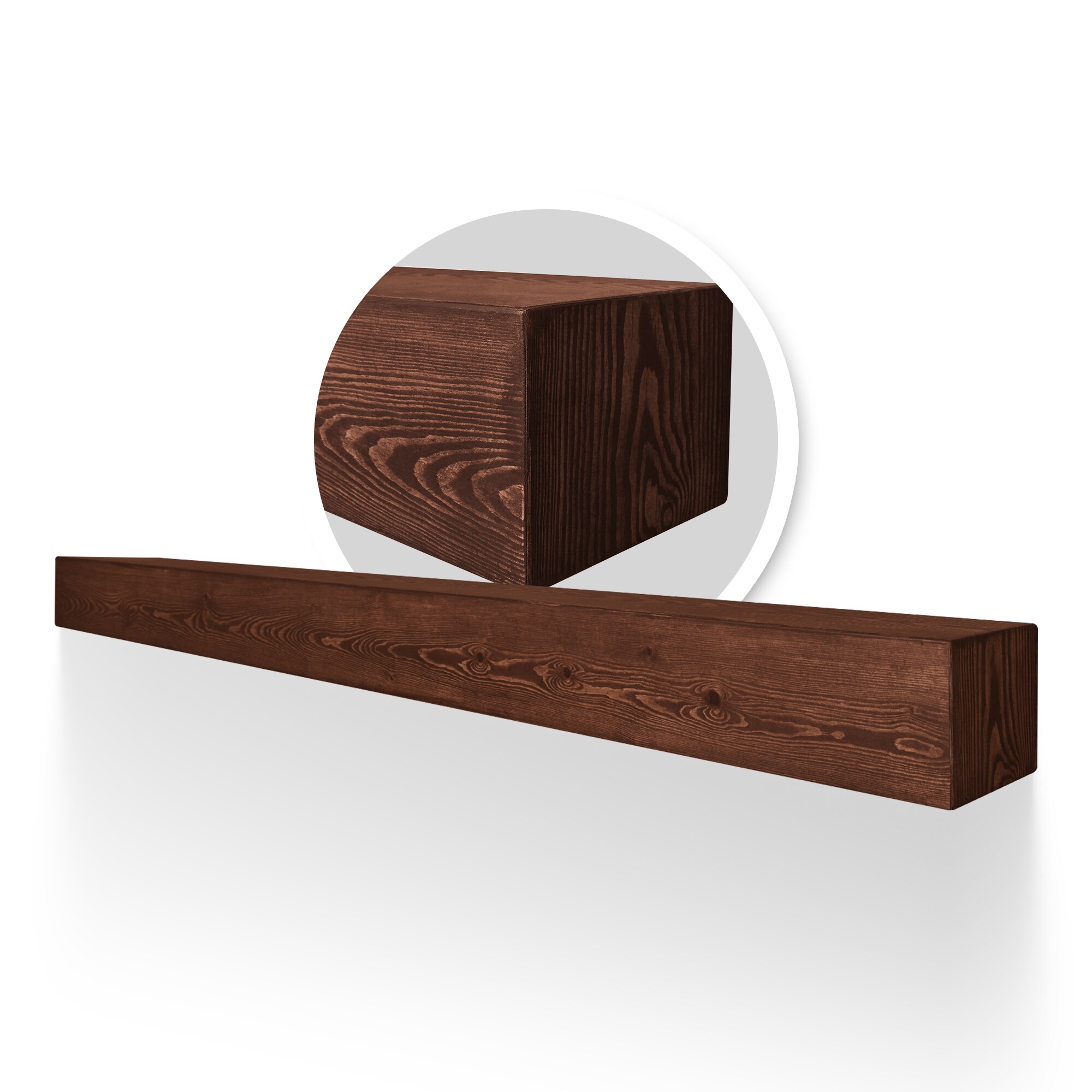 Luxe Surface Group 82 RUSTIC AGED Mantel-Shelves - View #10