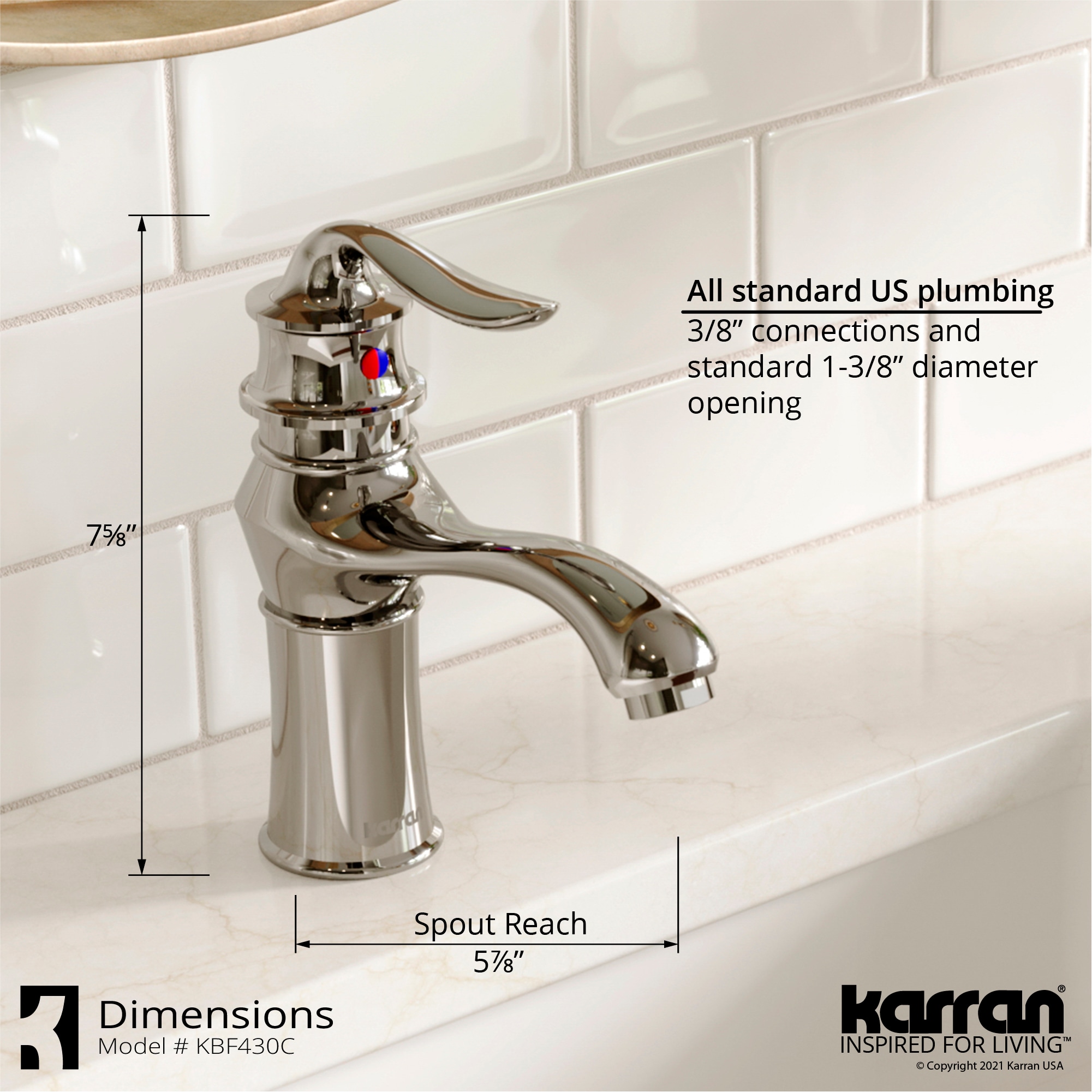 Karran KBF430C Lavatory-Faucets - View #5