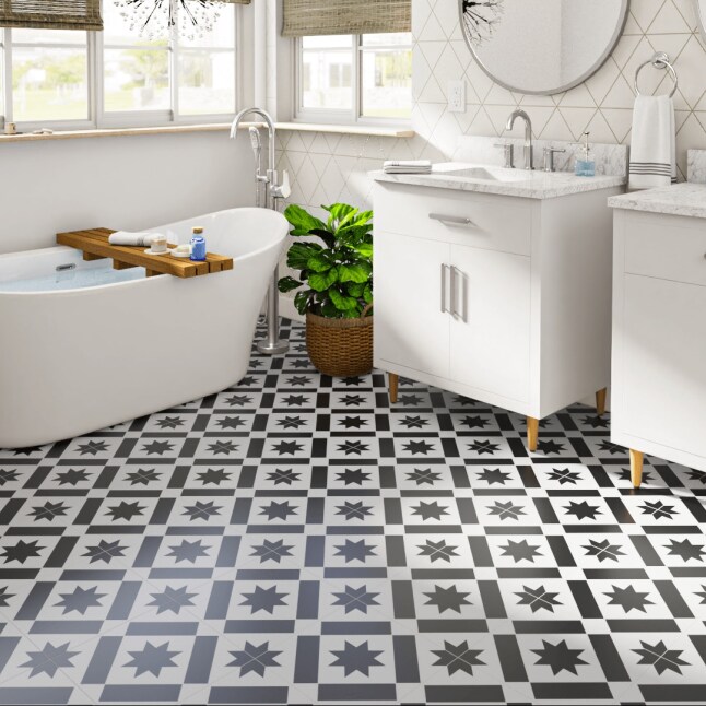 Style Selections LSS10927APS Vinyl-Tiles - View #2