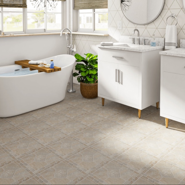 Armstrong Flooring 12-in x 12-in Multicolor Peel and Stick Vinyl Tile Armstrong Flooring 12-in x 12-in Multicolor Peel and Stick Vinyl Tile