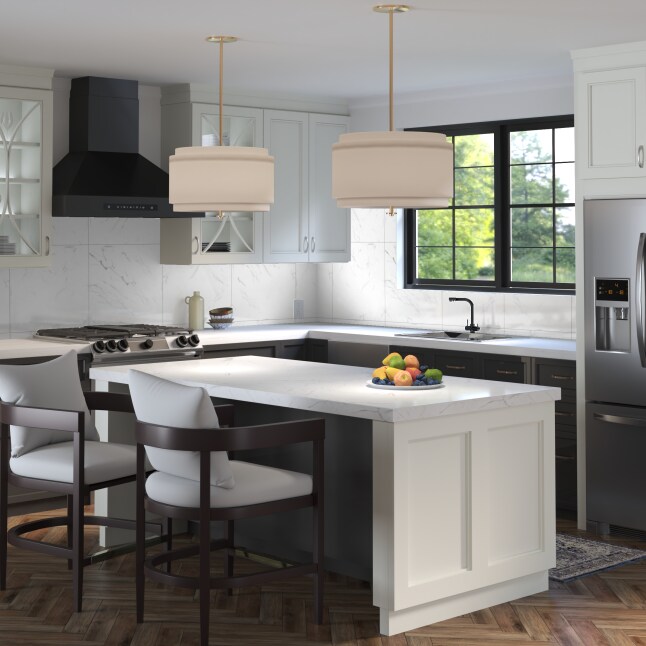 Style Selections Calacata White Calacata White 20-in x 20-in Glazed Ceramic Marble look Standard Floor and Wall Tile ( 2.75-sq ft Piece )