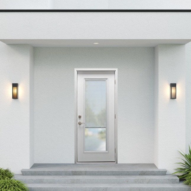 MMI DOOR 30-in x 80-in x 4-9/16-in Fiberglass Left-hand outswing