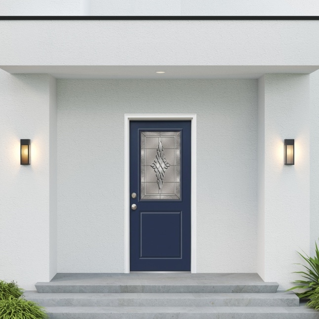 MMI DOOR 32-in x 80-in x 4-9/16-in Fiberglass Right-hand inswing ...