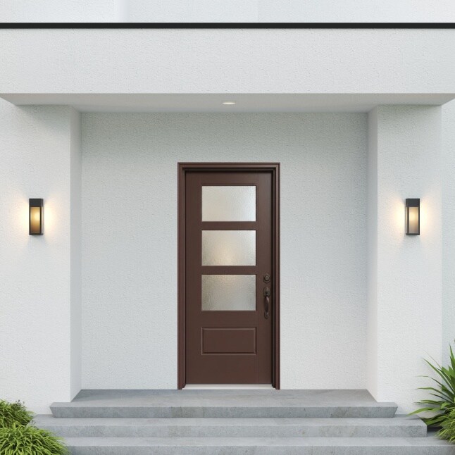 Masonite Performance Door System 32-in x 80-in x 4-9/16-in Fiberglass ...
