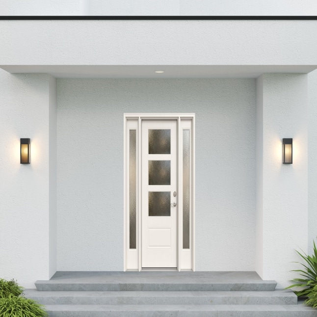 Masonite Performance Door System 36-in x 80-in x 4-9/16-in Fiberglass ...