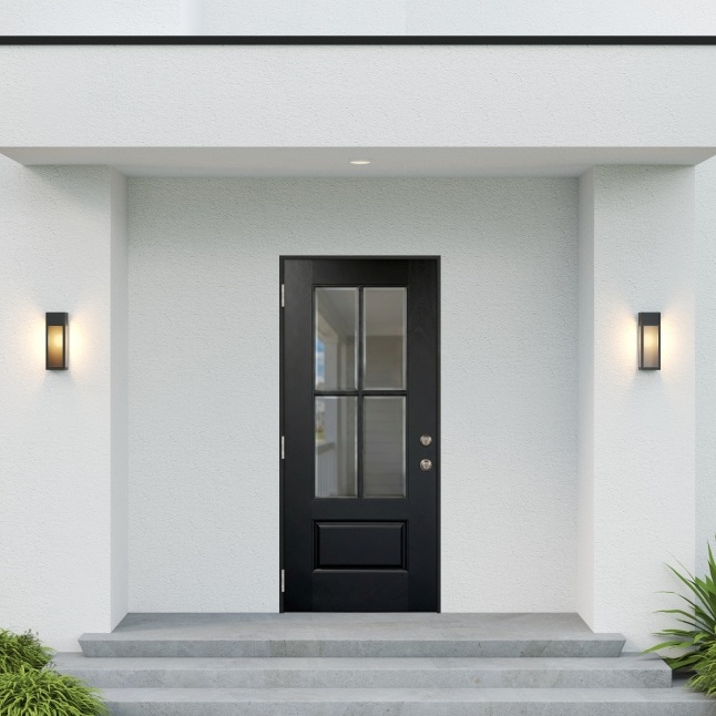 Greatview Doors 36-in x 80-in x 4-9/16-in Fiberglass Right-hand