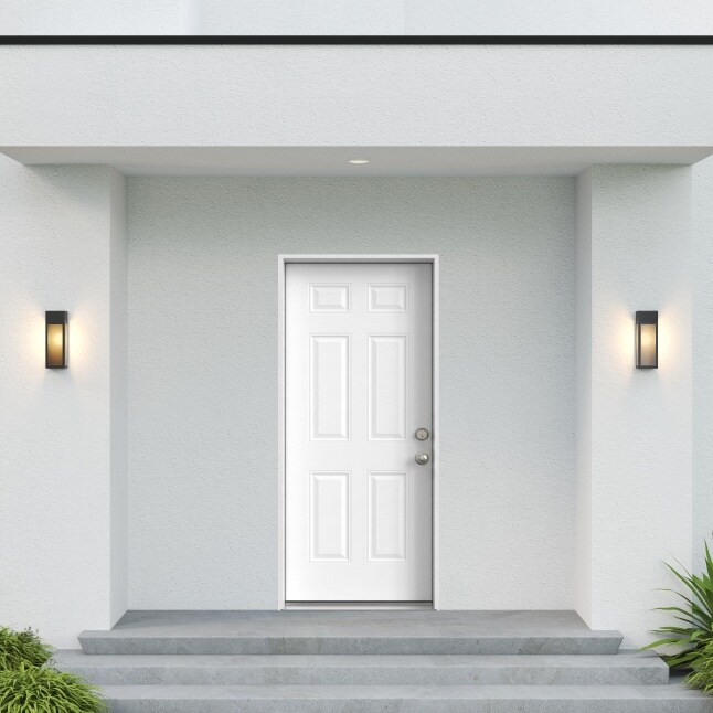 Masonite Fire Rated Doors 32-in x 80-in x 6-9/16-in Steel Left-hand ...