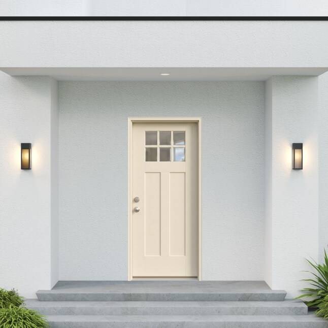 積水ハウス専用スクリーンdoor Therma-Tru Smooth Star Shaker Entry Door 32-in x 80-in x 4-9/16-in